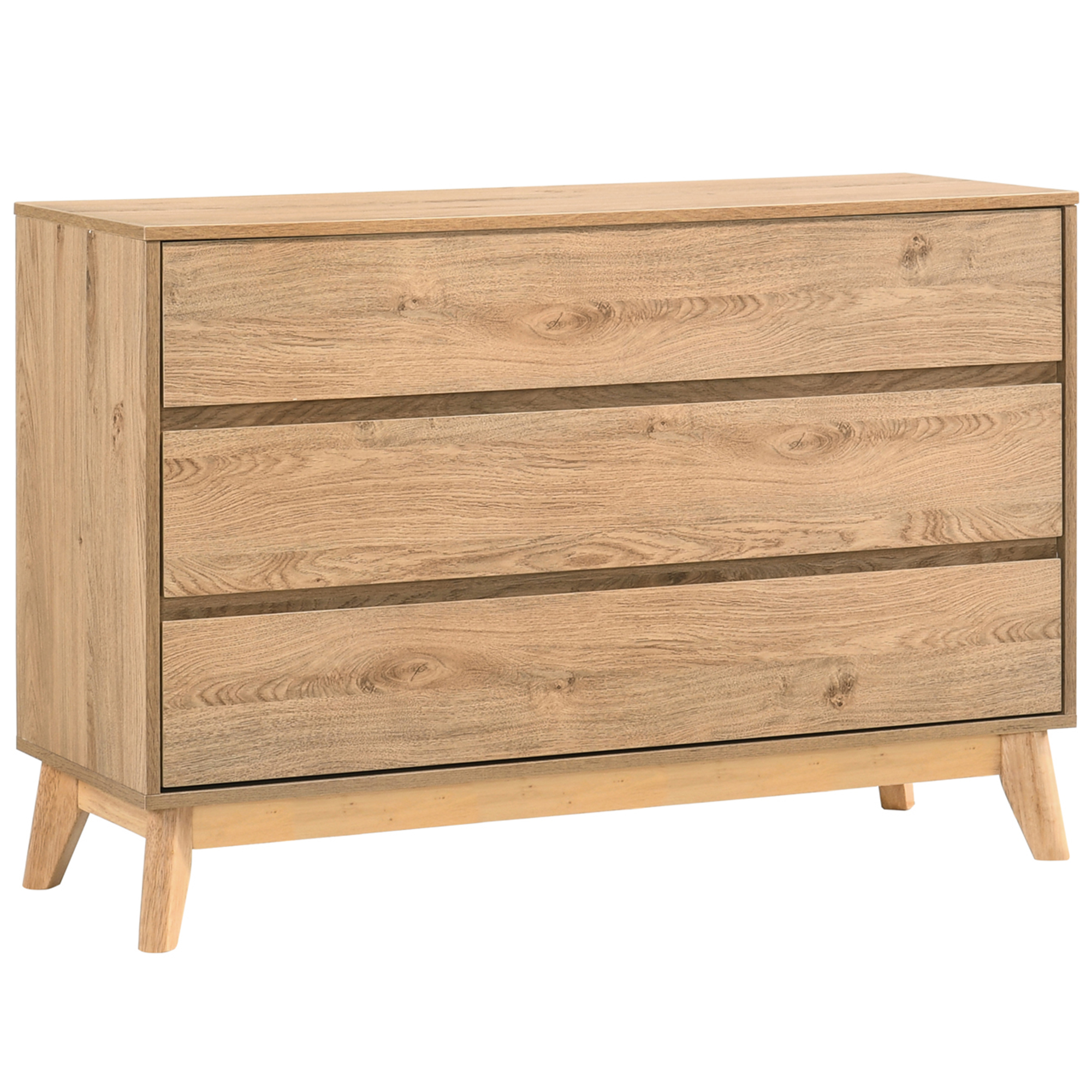 Kodu Natural Anderson 3 Drawer Chest Reviews Temple Webster