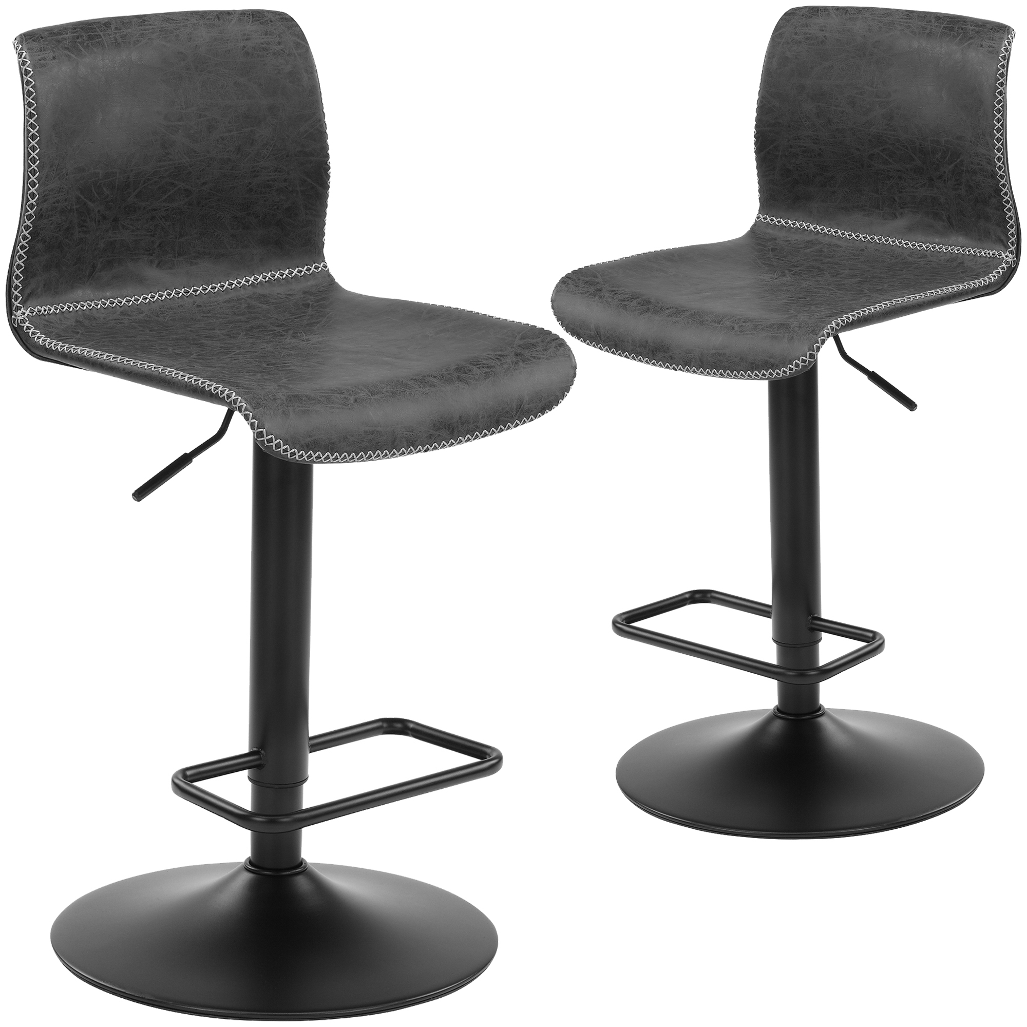 NEW Set of 2 Boston Adjustable Barstools - Temple ...