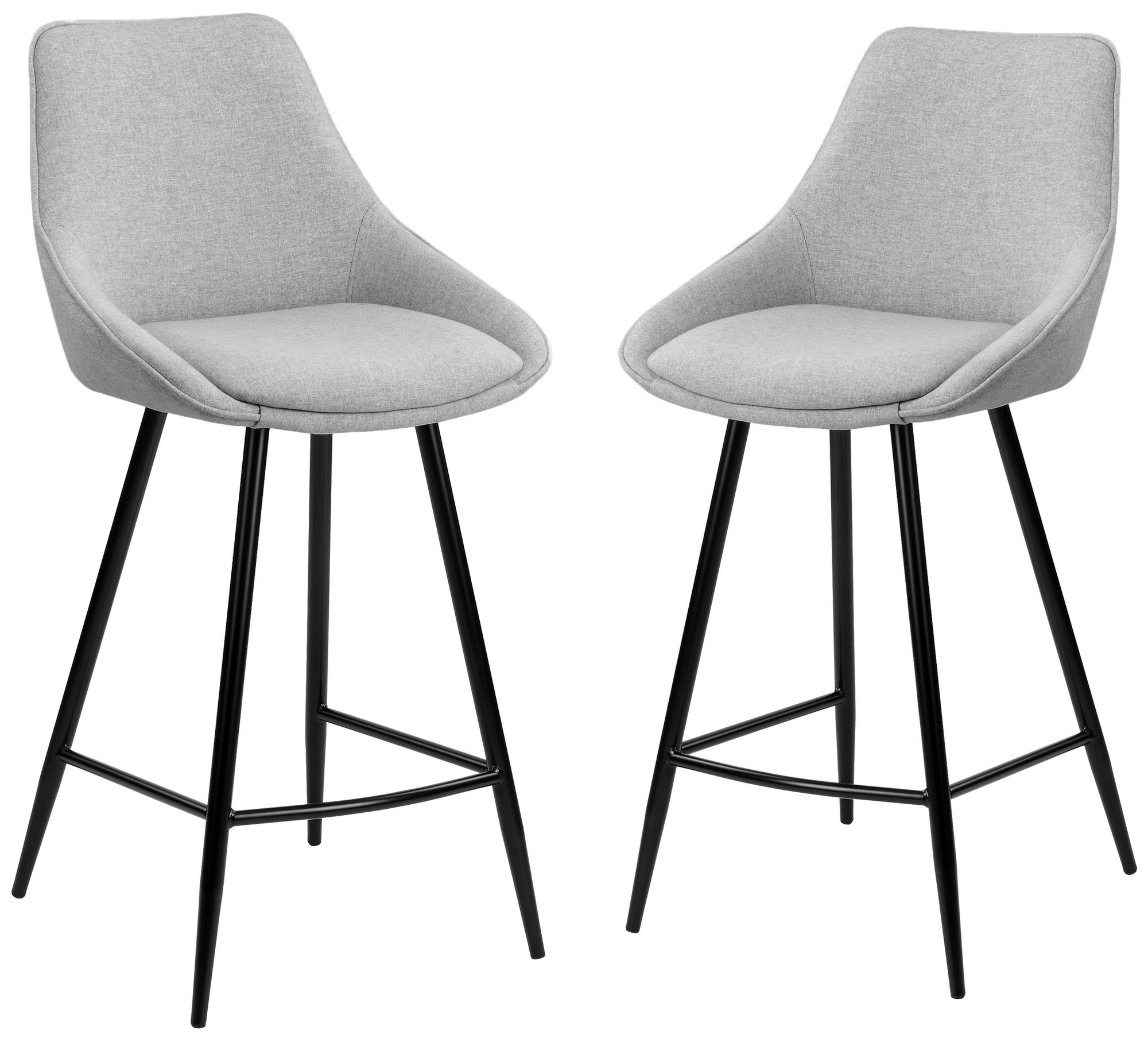 Temple Webster 67cm Nappa High Back Bar Stools Reviews