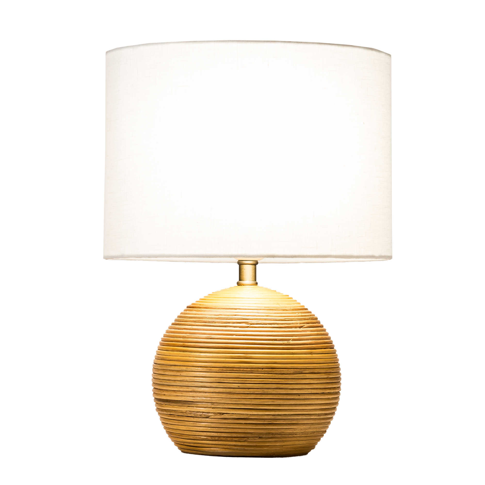 wicker table lamp