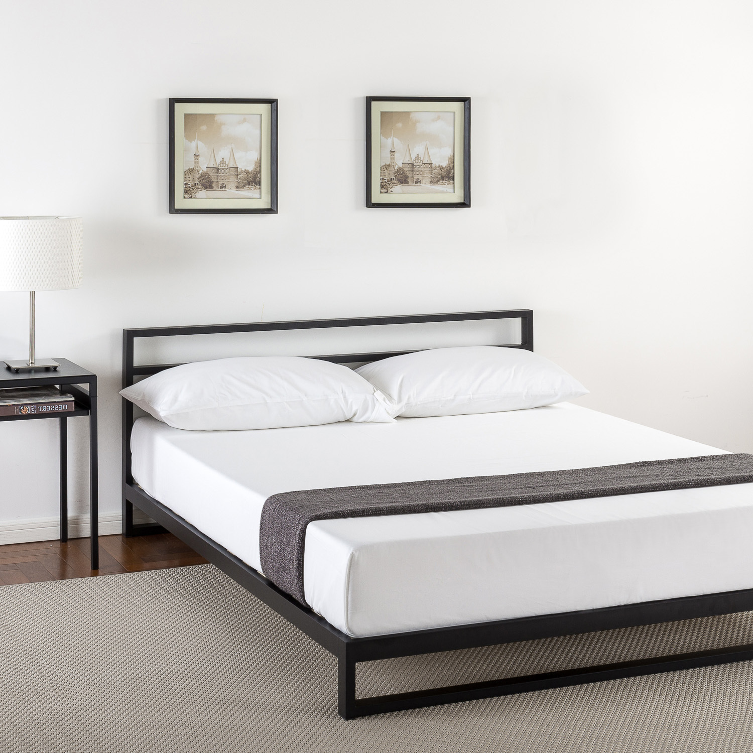 Temple Webster Quentin Metal Queen Bed Frame Reviews