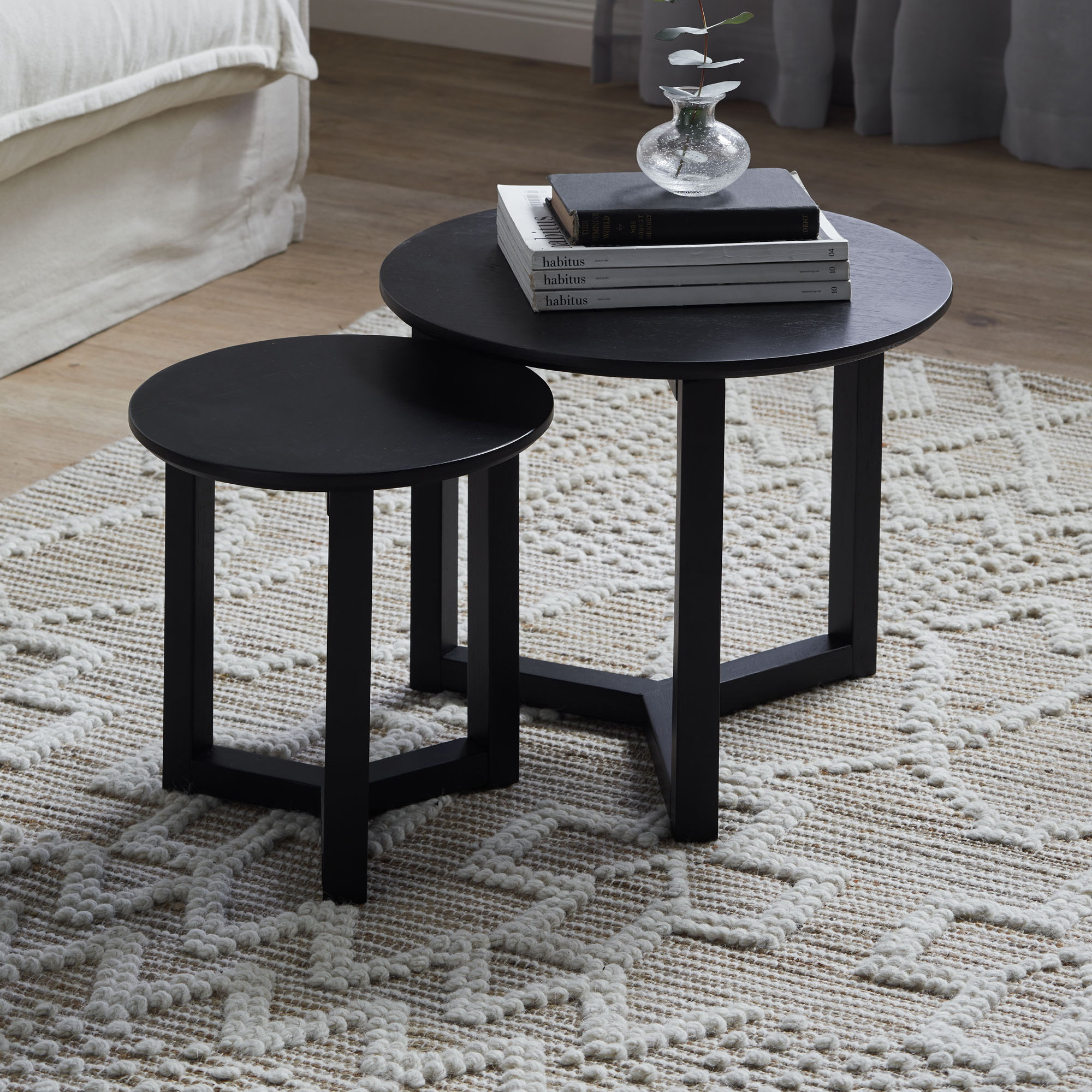 NEW 2 Piece Olwen Side Table Set Temple & ster,Side/End Tables eBay