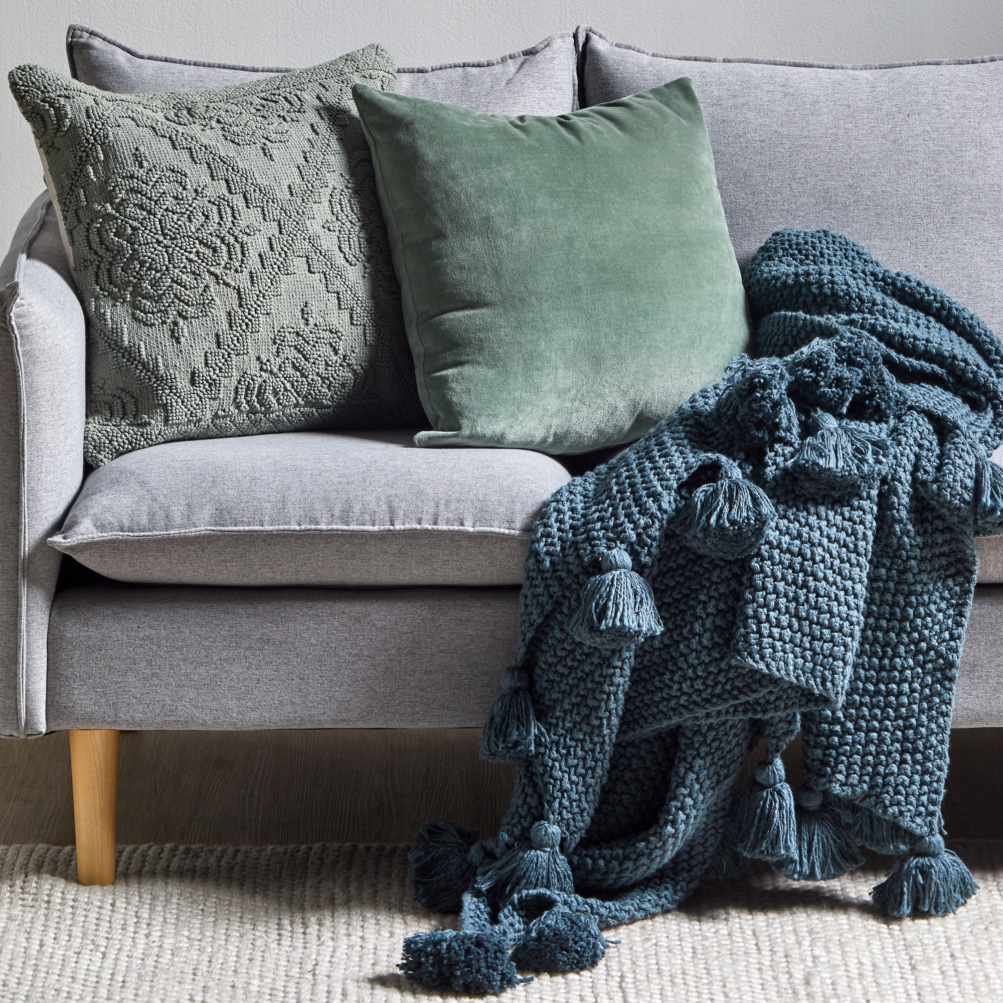 3 piece throw pillow set