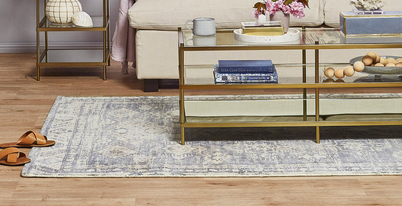 Temple & ster Grey Maiden HandWoven Rug