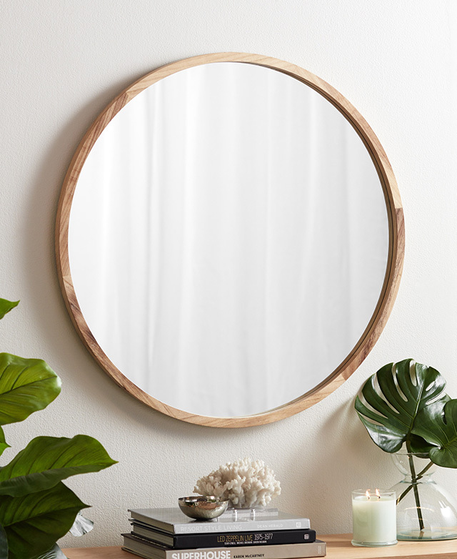 Mirrorize Canada Round Gold Framed Decorative Wall Mirror (21 in. Diameter)  | The Home Depot Canada
