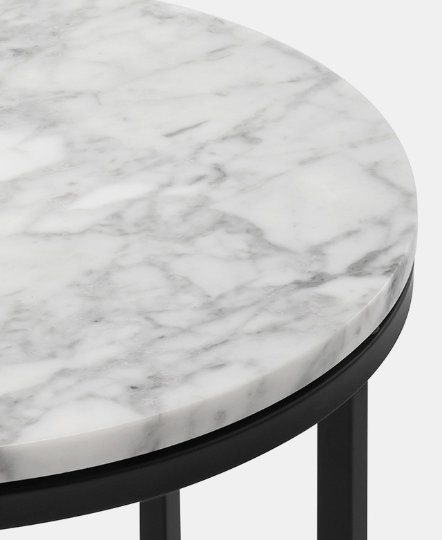 Real Italian Carrara marble