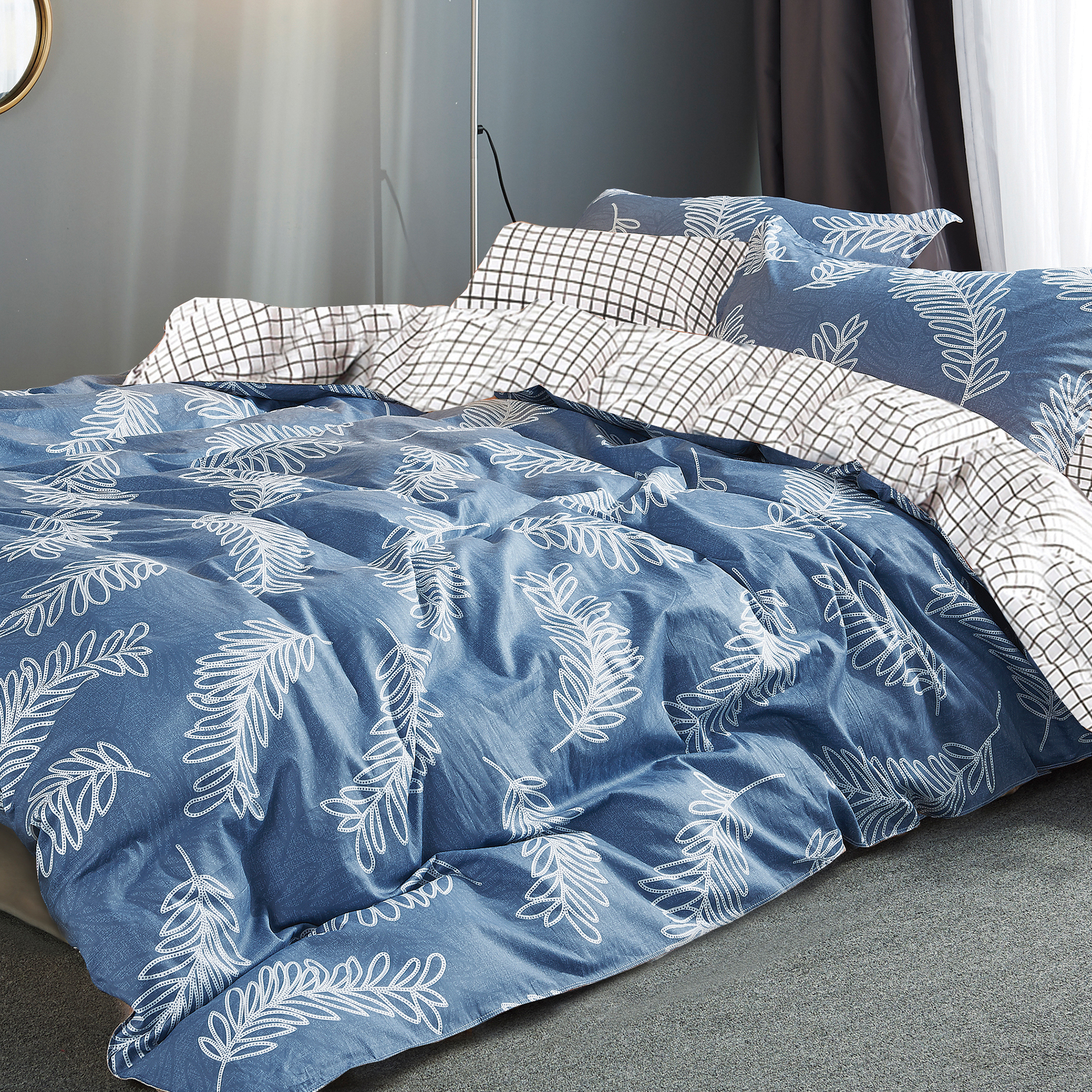 Heather 250 Thread Count Cotton Quilt Cover Set Temple Webster Sku Odys1131 Heather 250 Thread Count Cotton Quilt Cover Set Is Also Sometimes Listed Under The Following Manufacturer Numbers Rqco 5181 Qb 5182 Kb