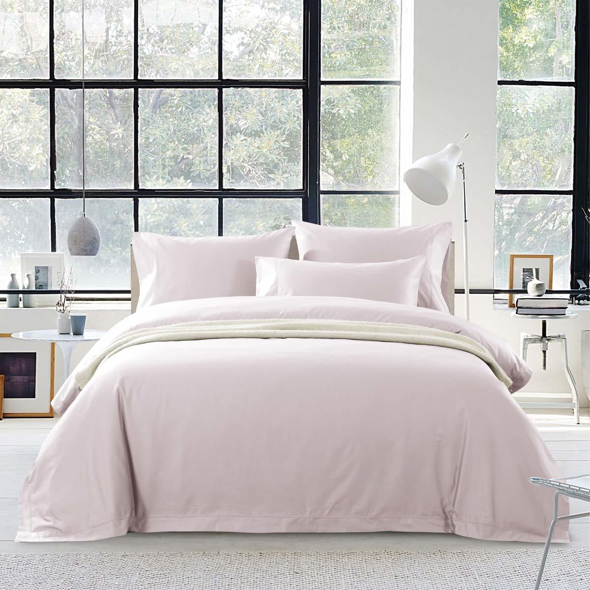 Radisson Home Dusty Rose Egyptian Cotton Quilt Cover Set Temple Webster