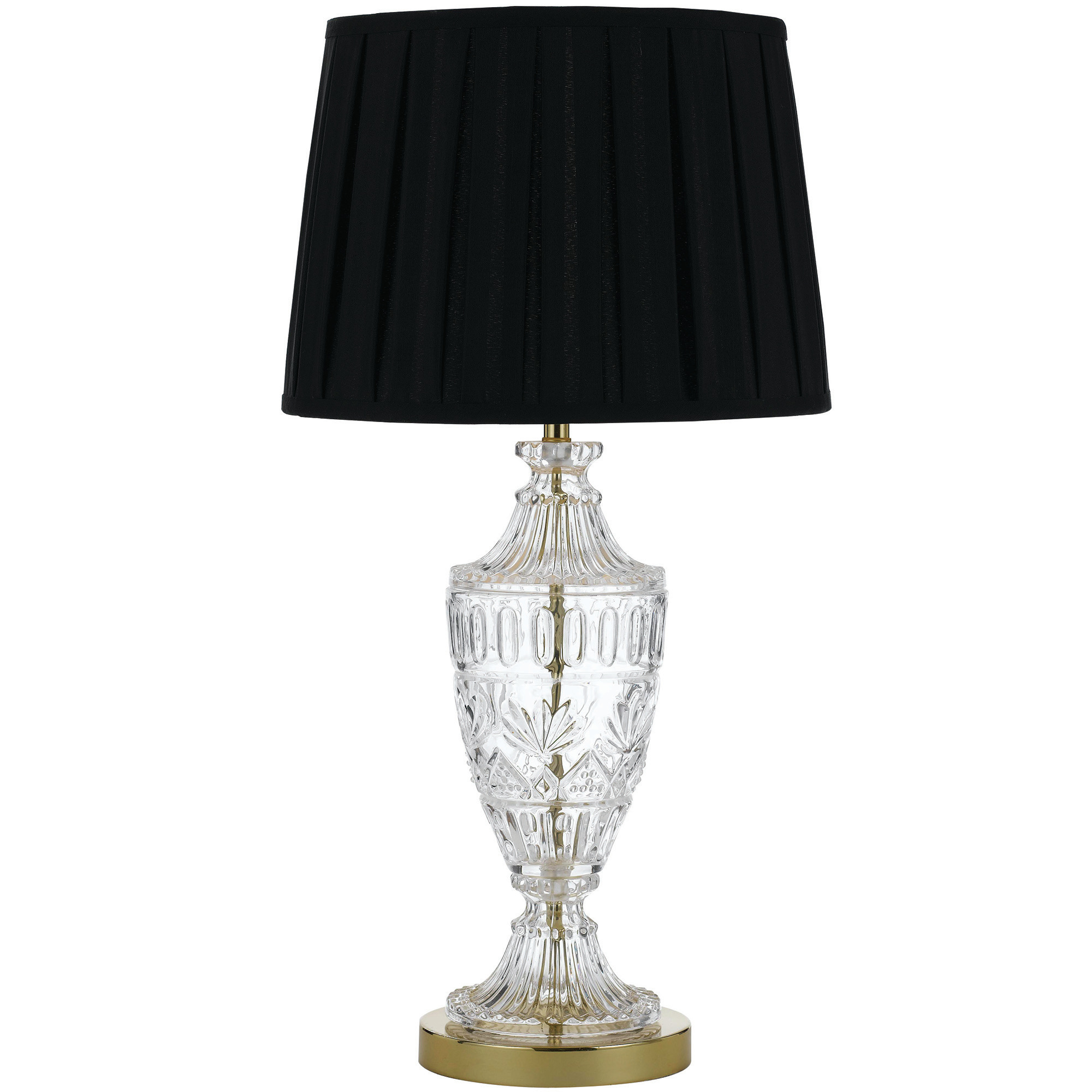 retro glass table lamp