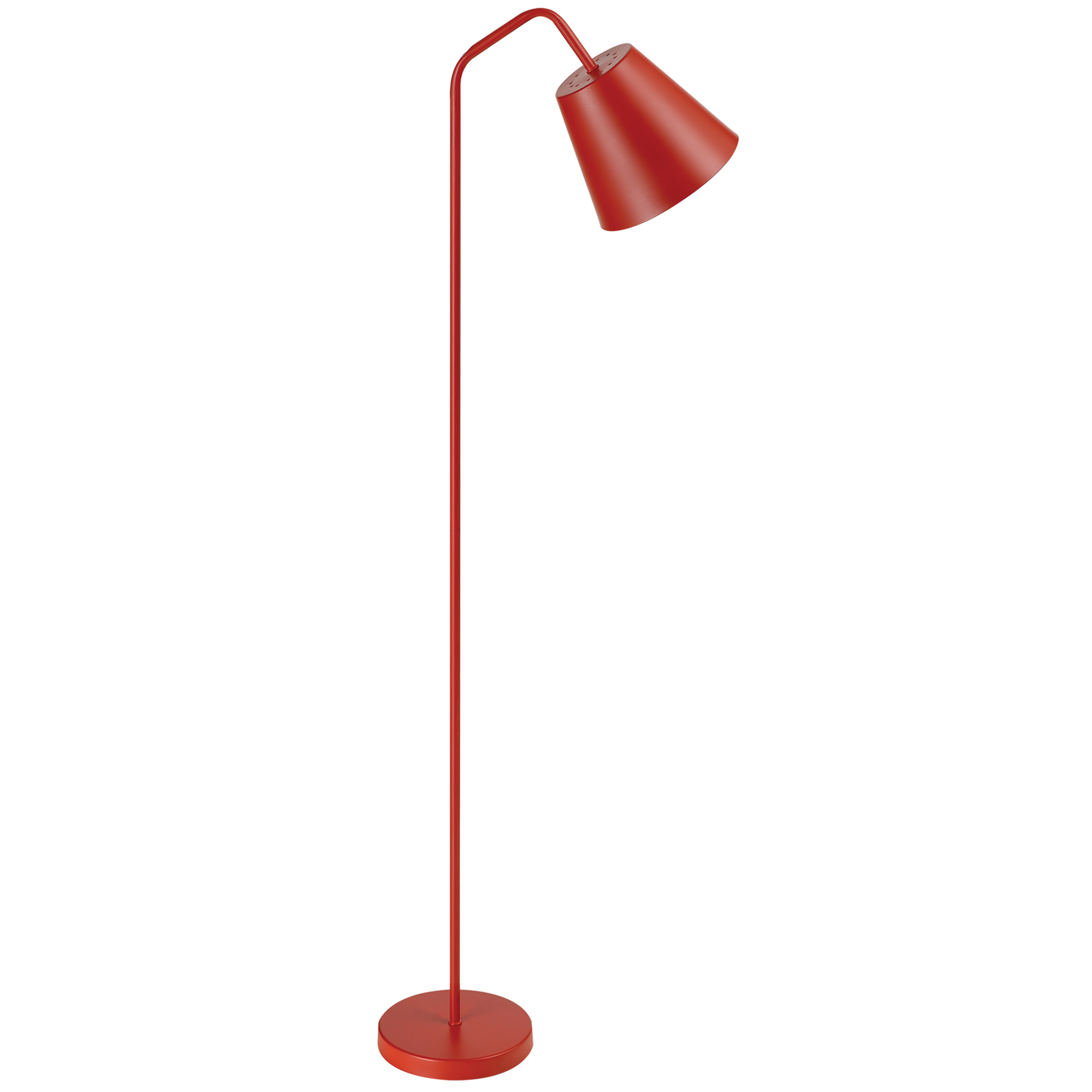 New Red Baja Metal Floor Lamp Spectra Lighting Lamps Ebay