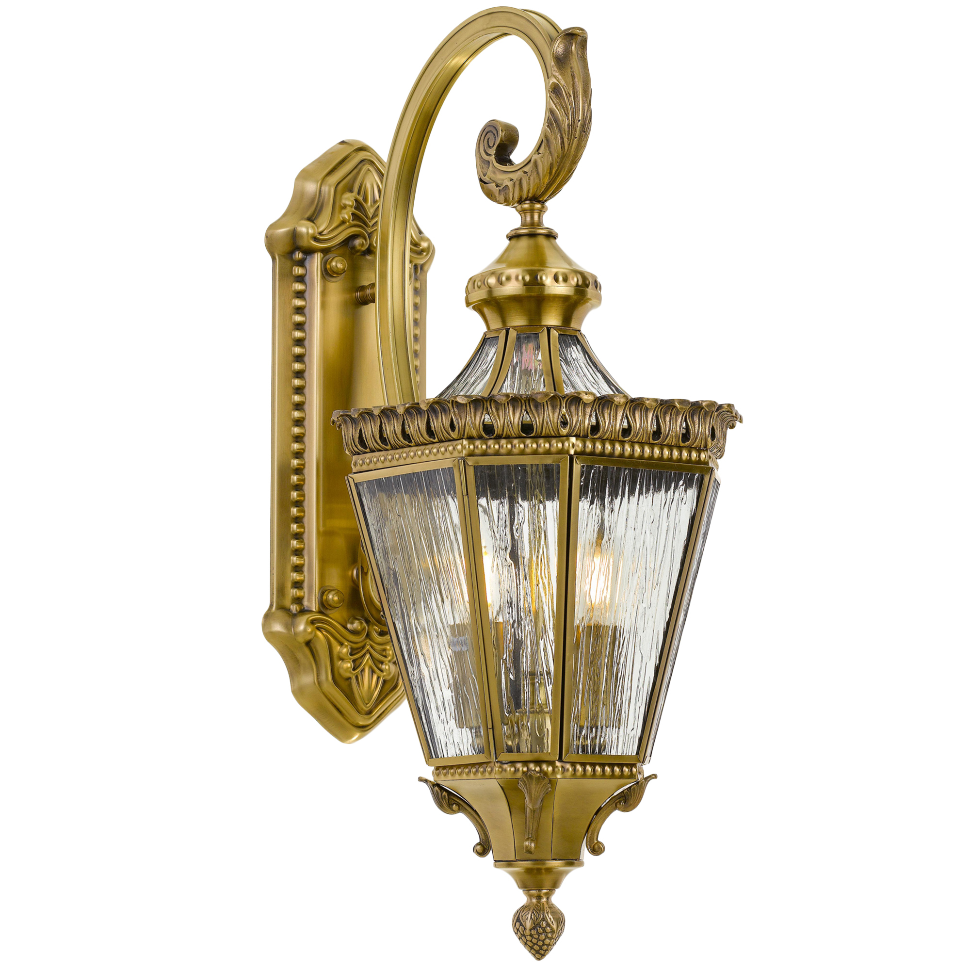 brass coach lights