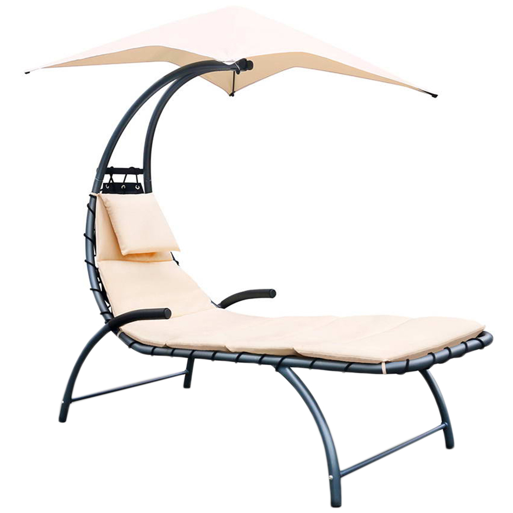 New Caledonia Outdoor Lounge Chair With Shade Ebay