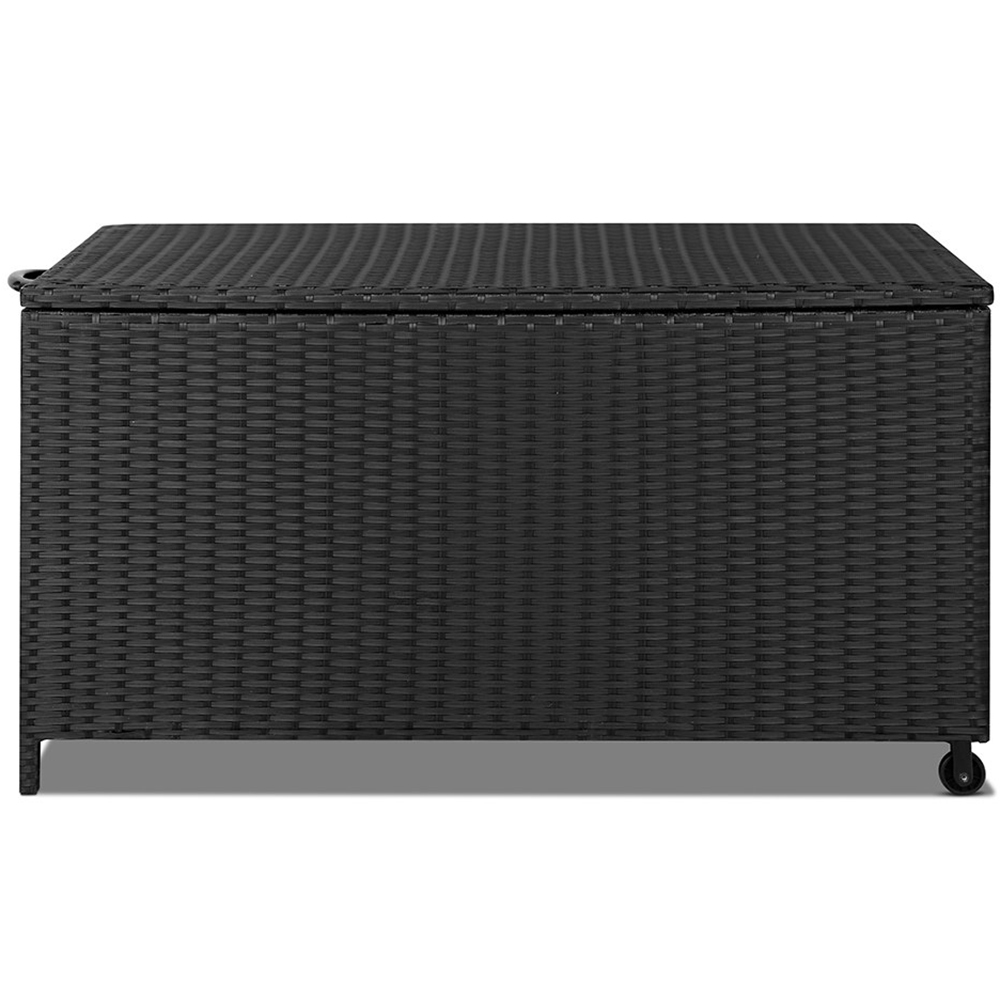 New Faux Rattan Outdoor Storage Box Dwelllifestyle Sheds
