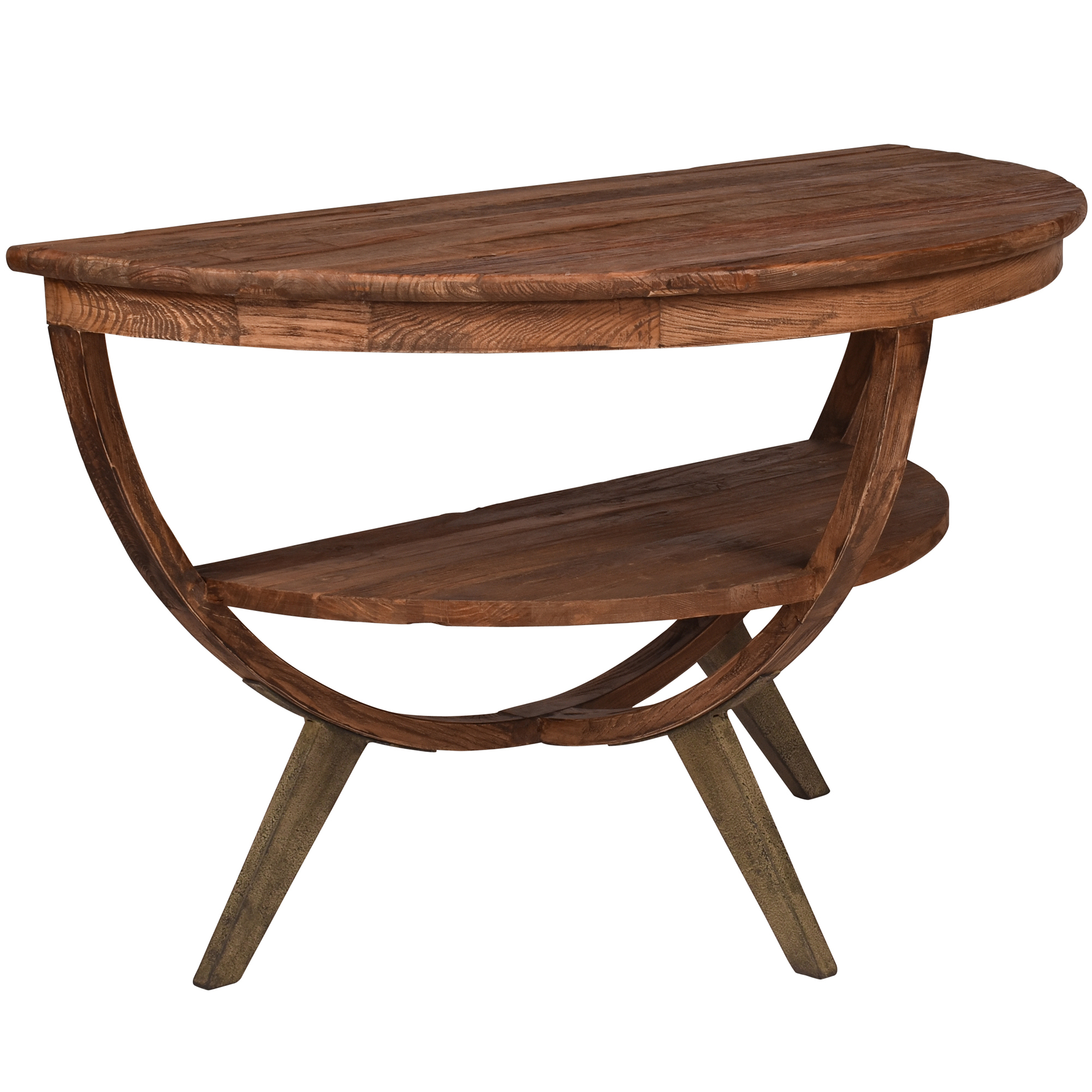 Orla Semi Circle Console Table Temple Webster