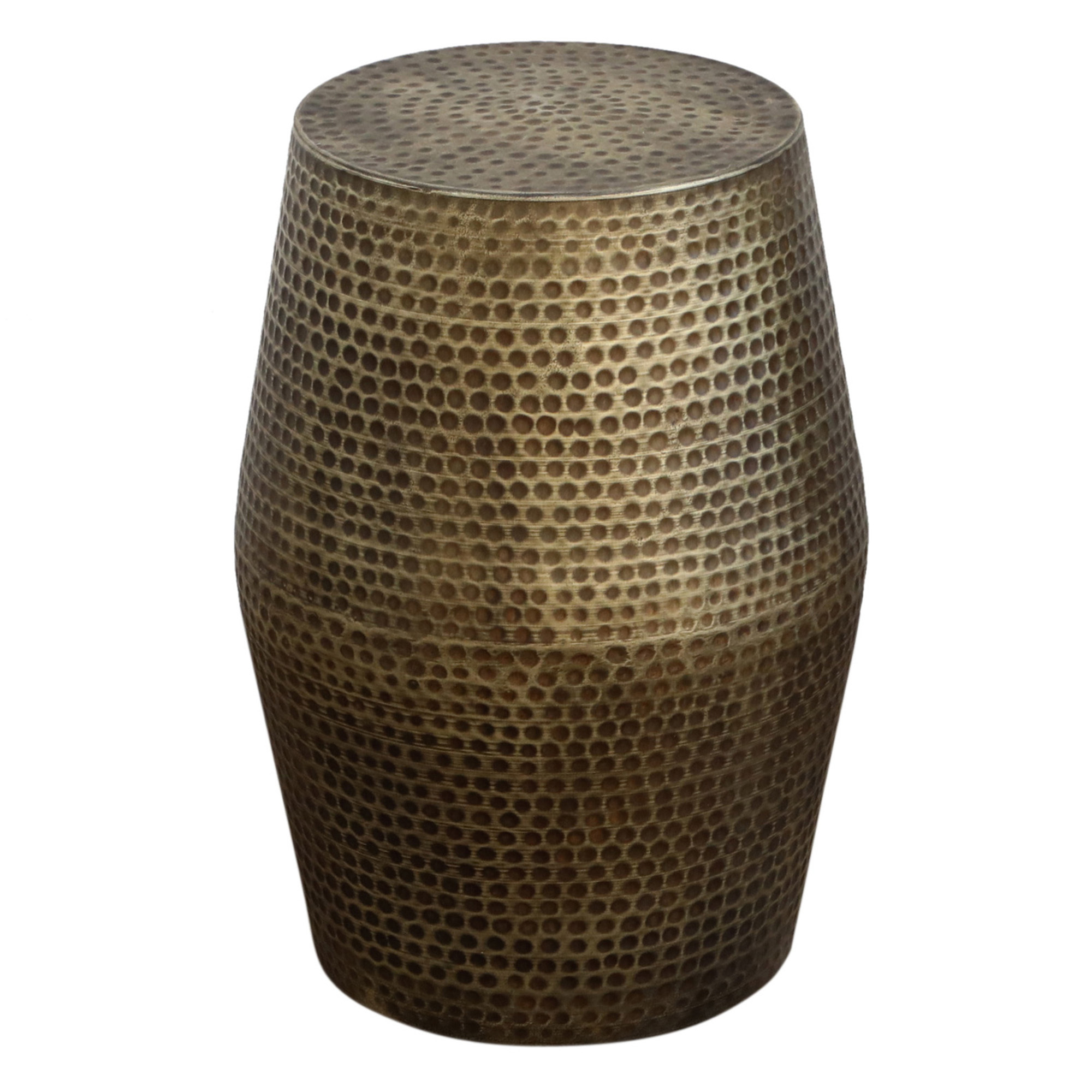 brass garden stool