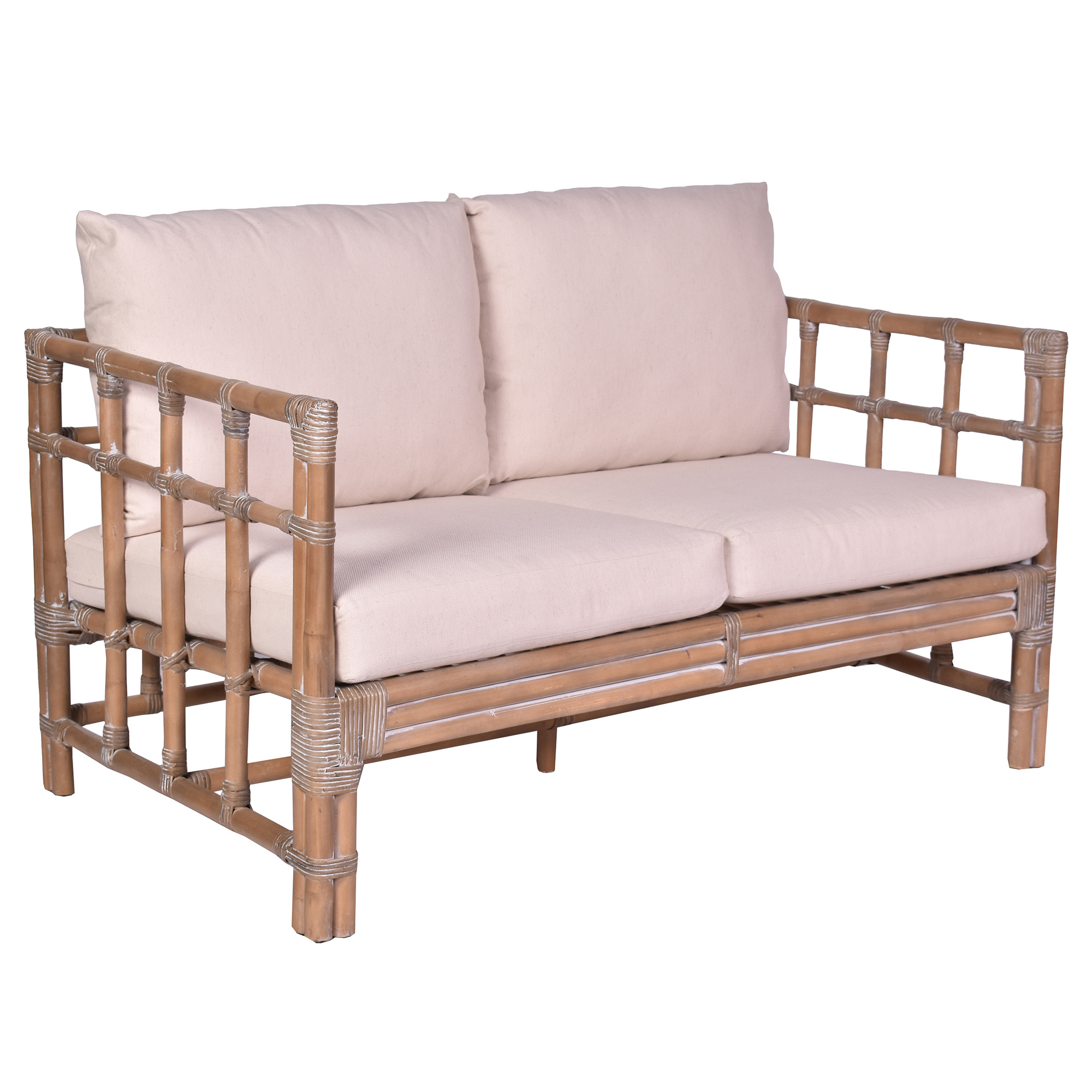 cheap 2 seater rattan sofa