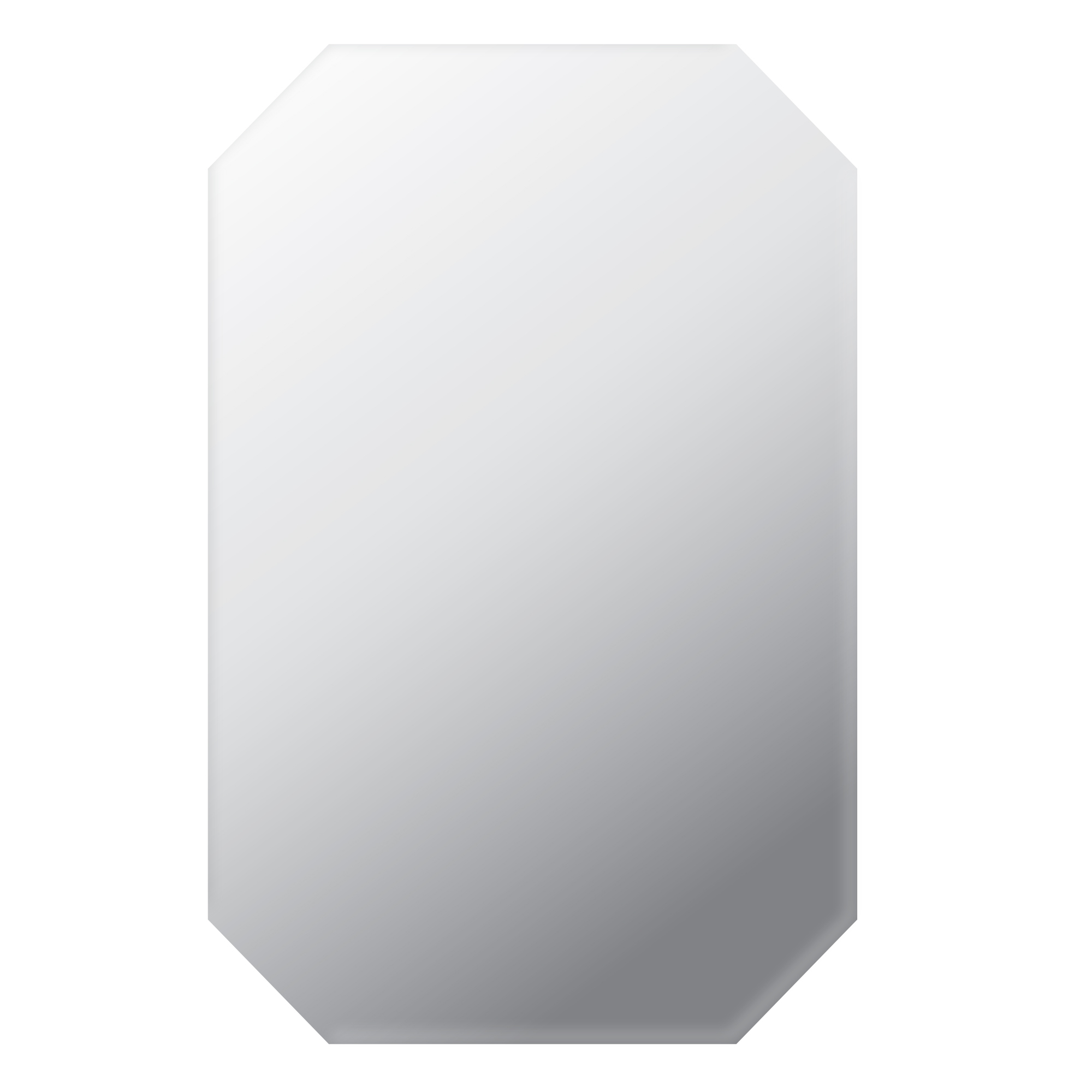 Issy Urban Octagon Frameless Wall Mirror