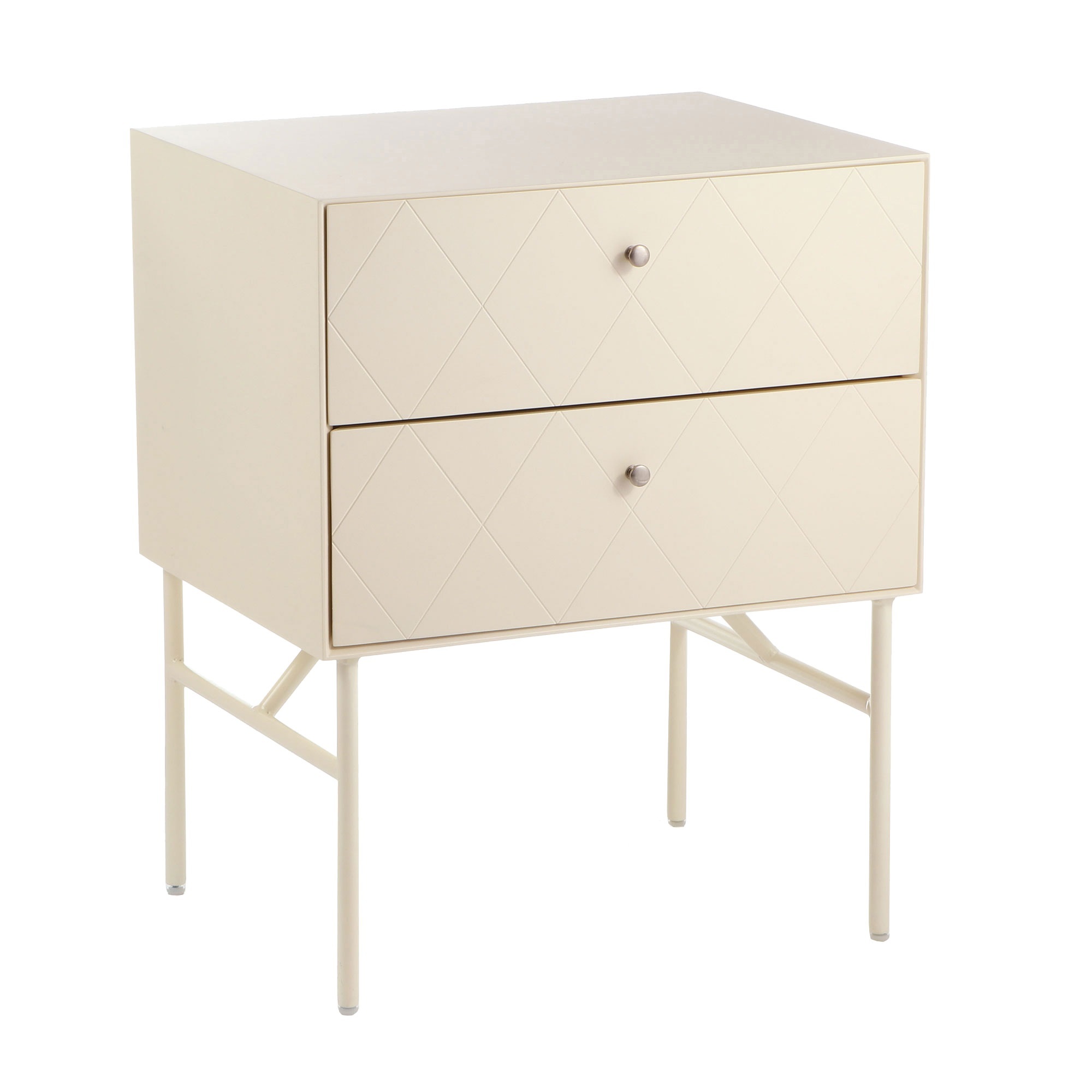 Cooper Cohomewares Adelaide Metal Bedside Table Temple Webster