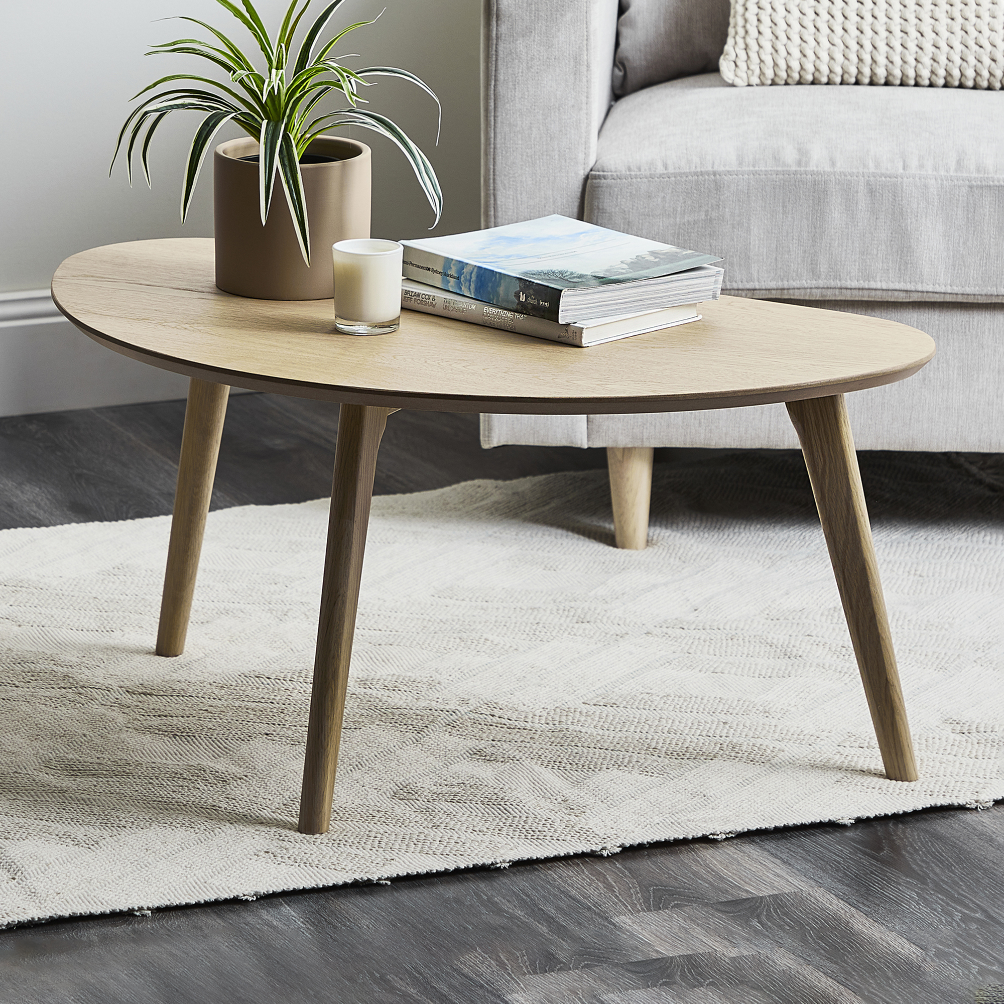 coffee oval table