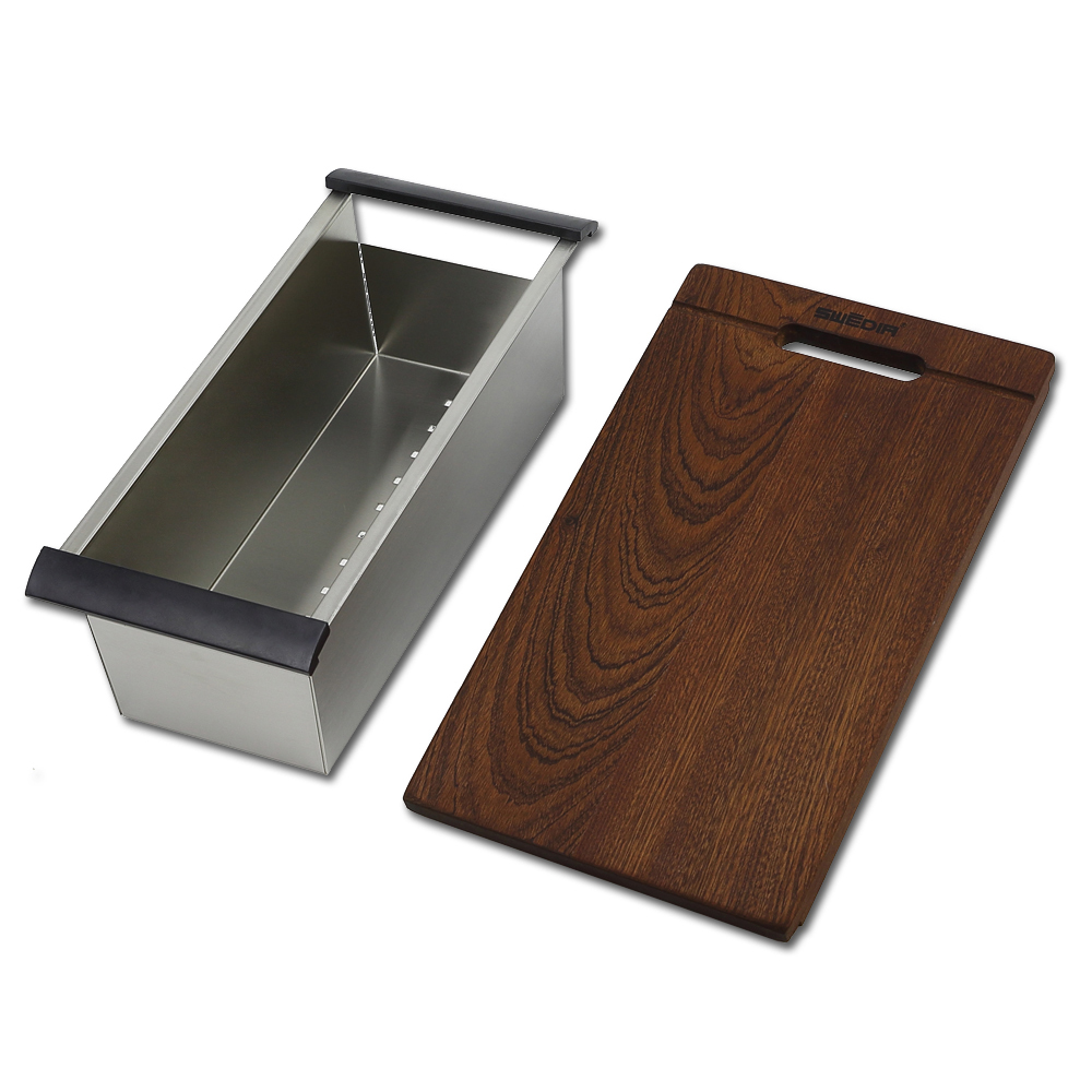 Dromma Chopping Board & Colander Kitchen Sink Add On | Temple ...