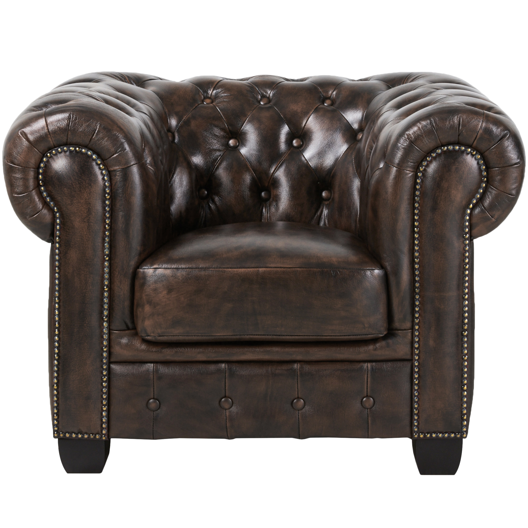 single seater chesterfield sofa