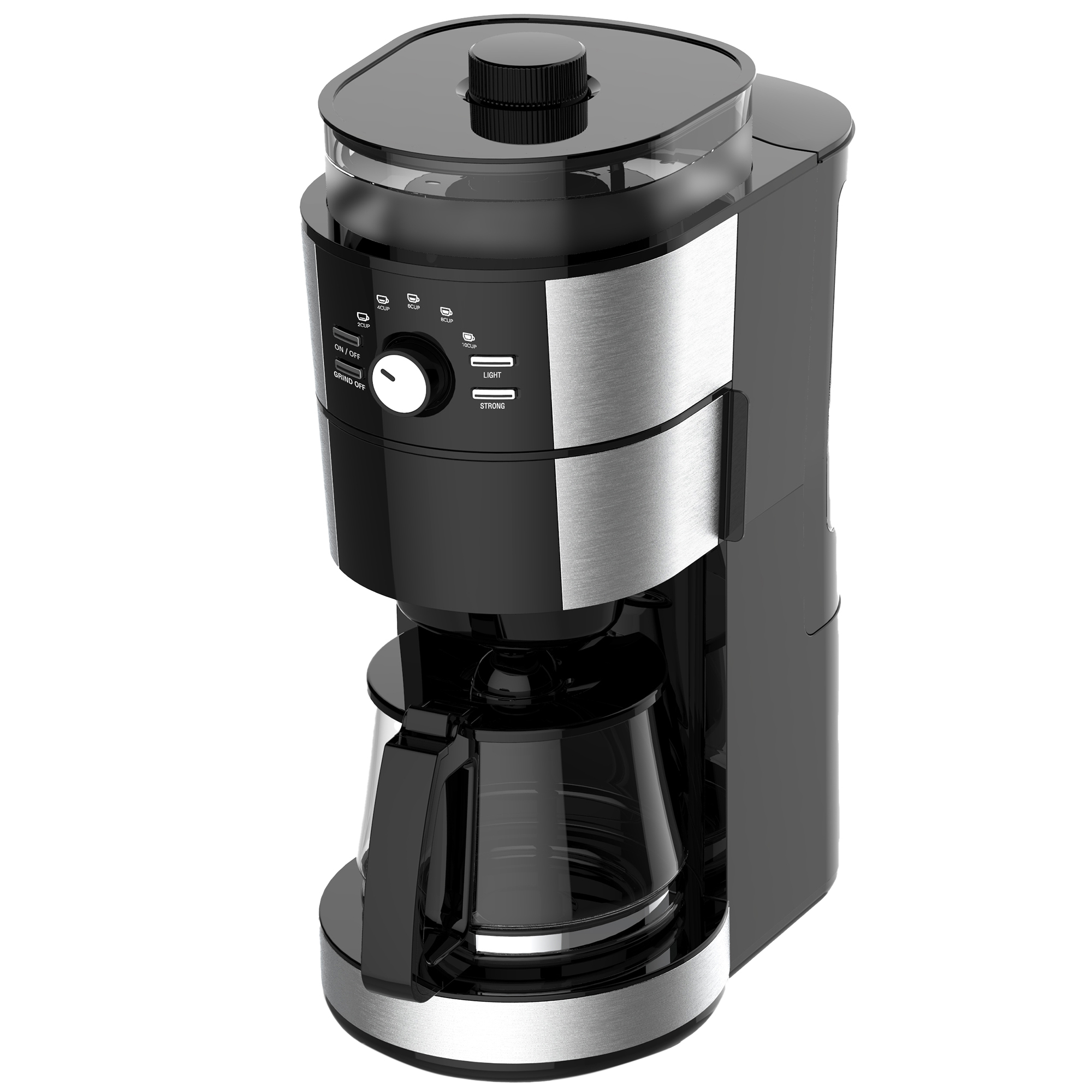 1.25L Grind \u0026 Brew Coffee Maker Machine 