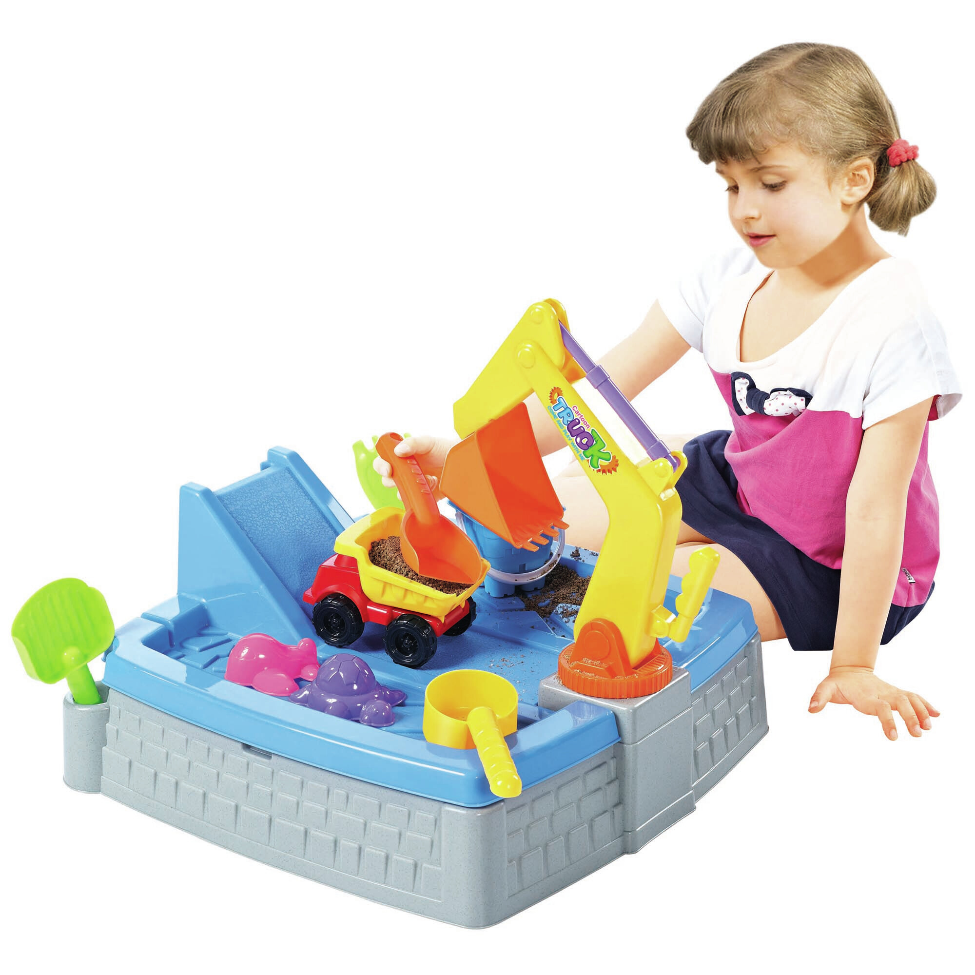 play set with sand box