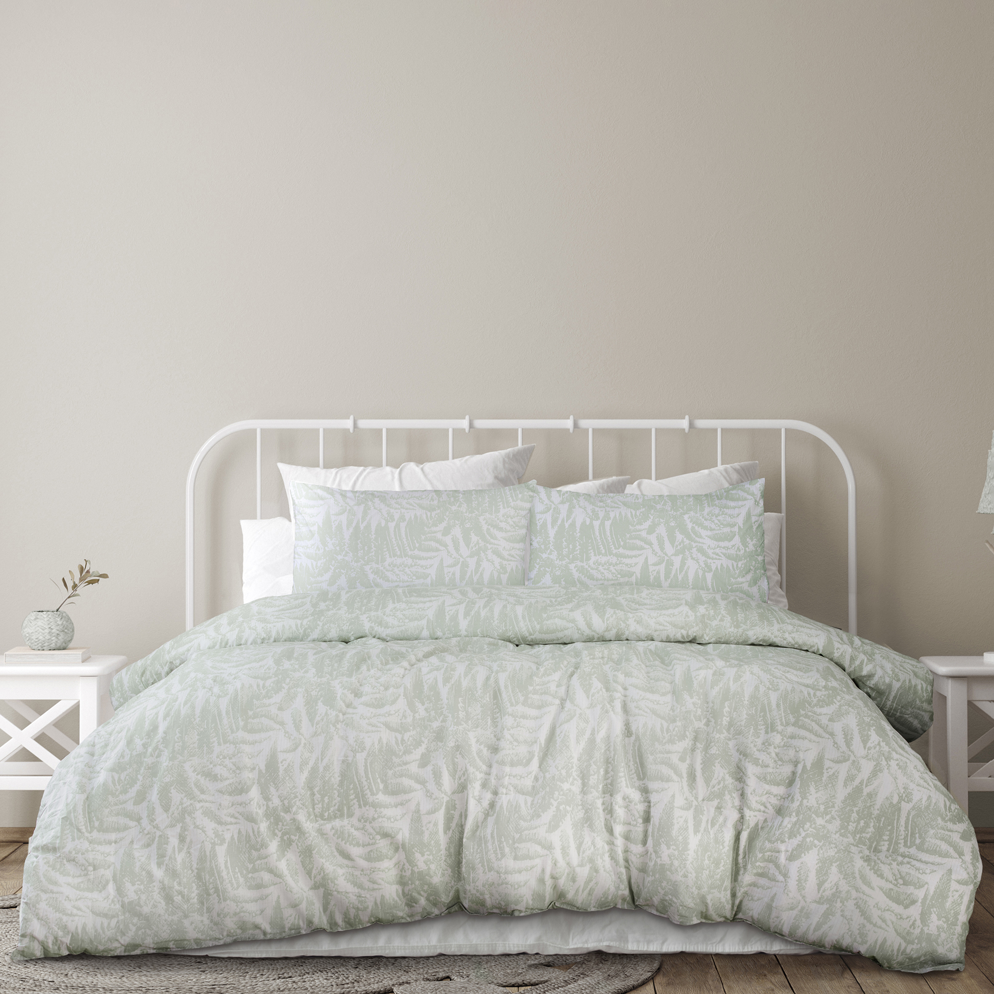 cotton blend duvet cover