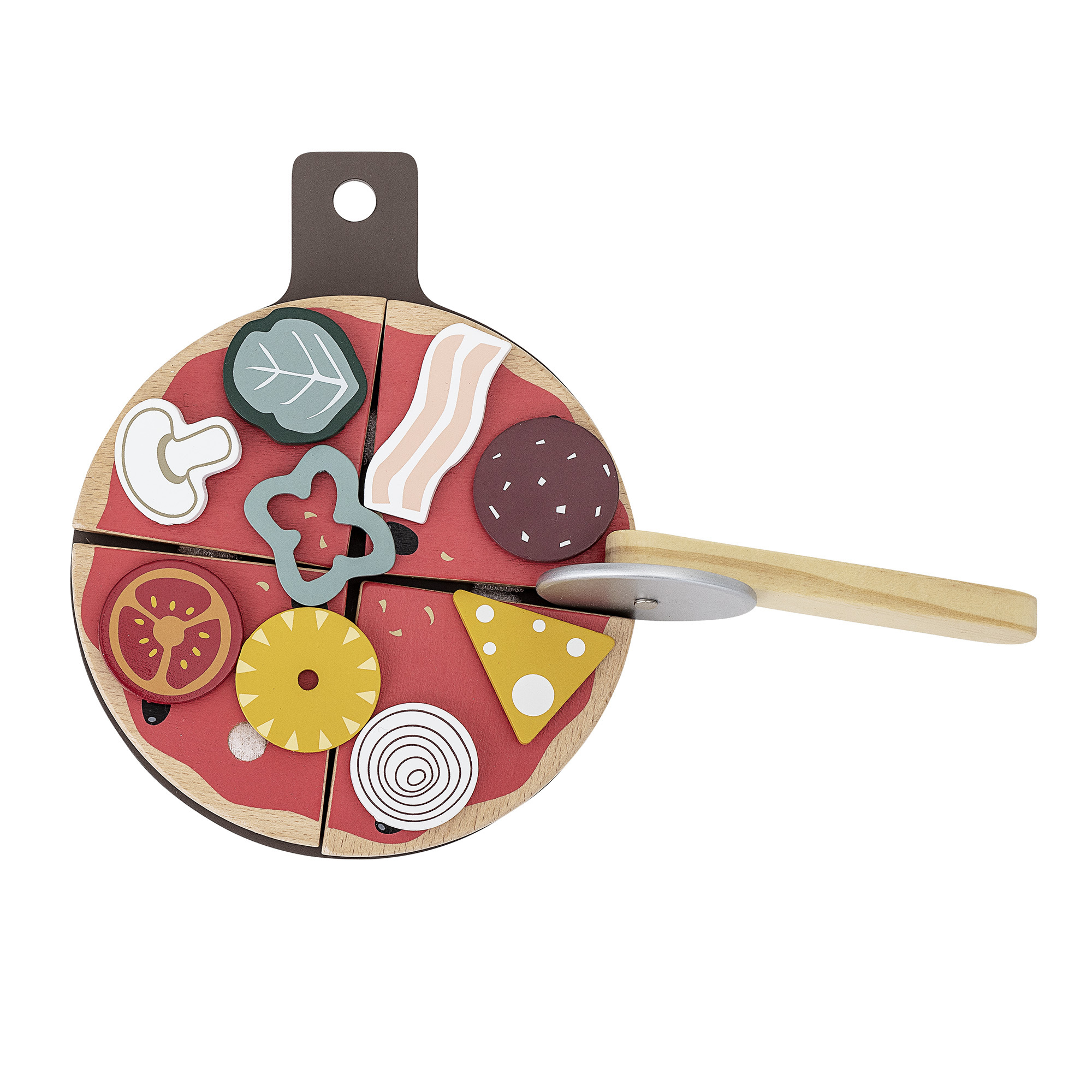 toy wooden pizza