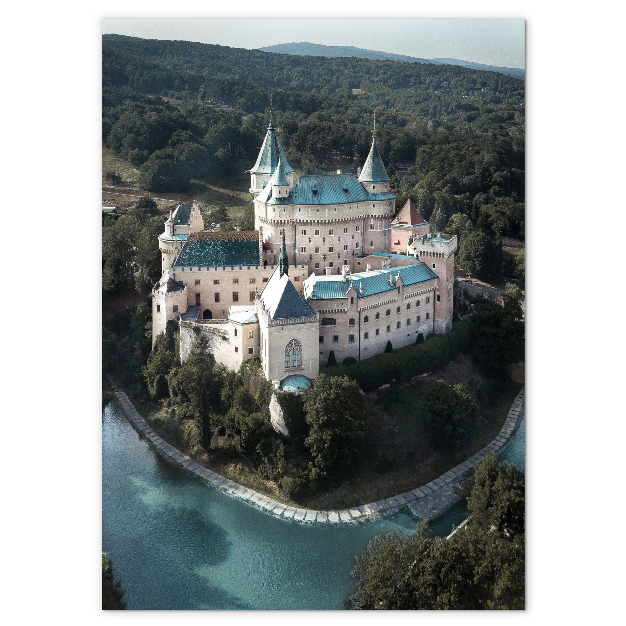 Bojnice Castle Stretched Canvas Wall Art Temple Webster