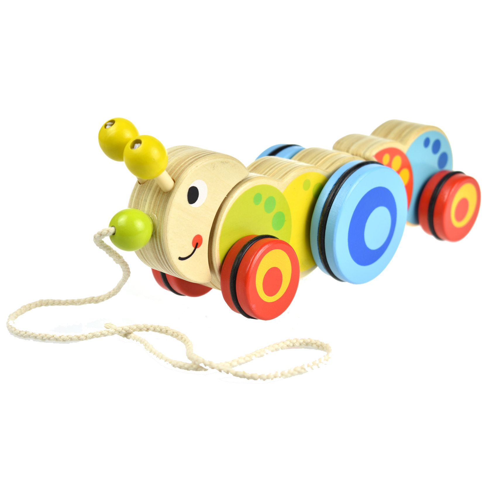 caterpillar pull toy