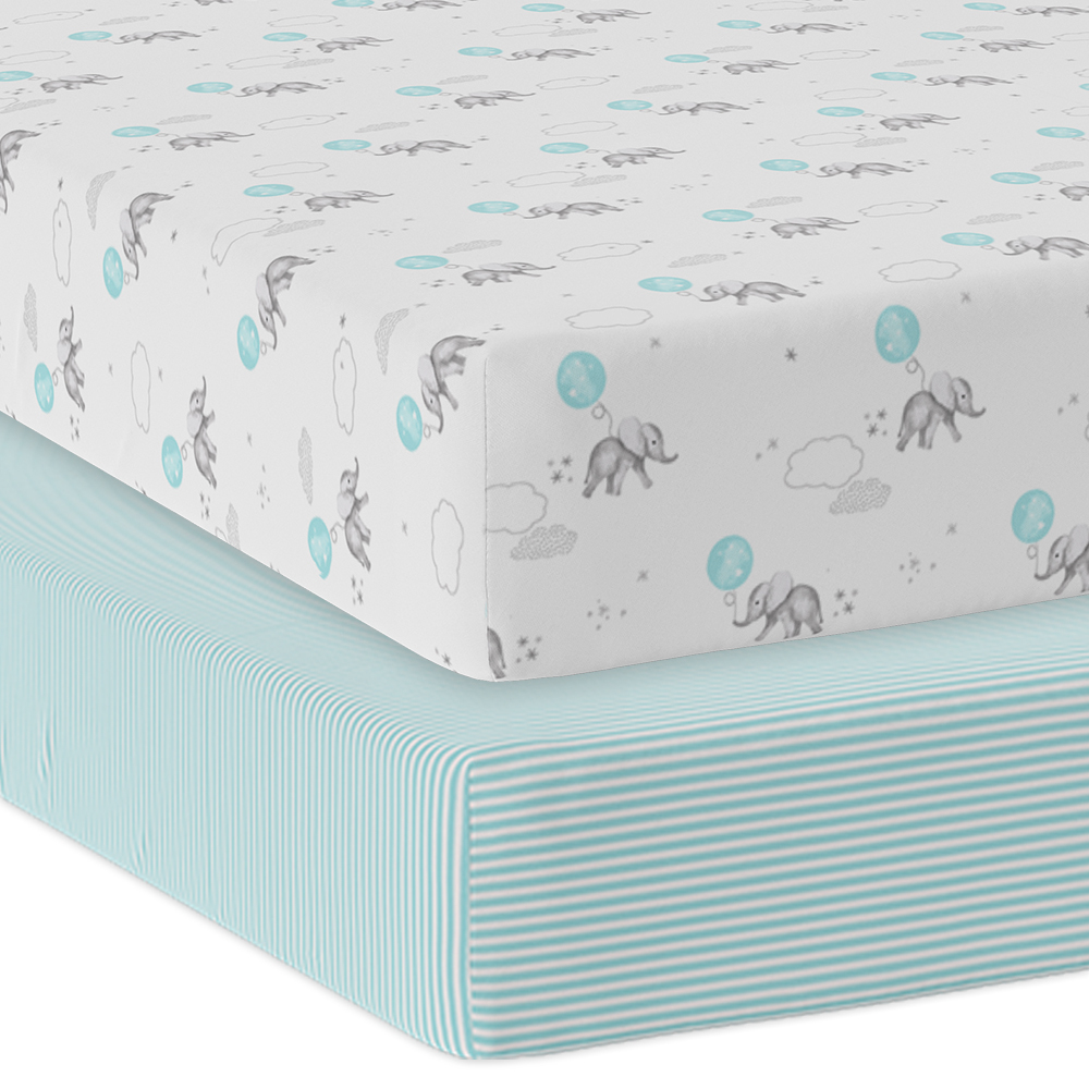 jersey cotton cot sheets