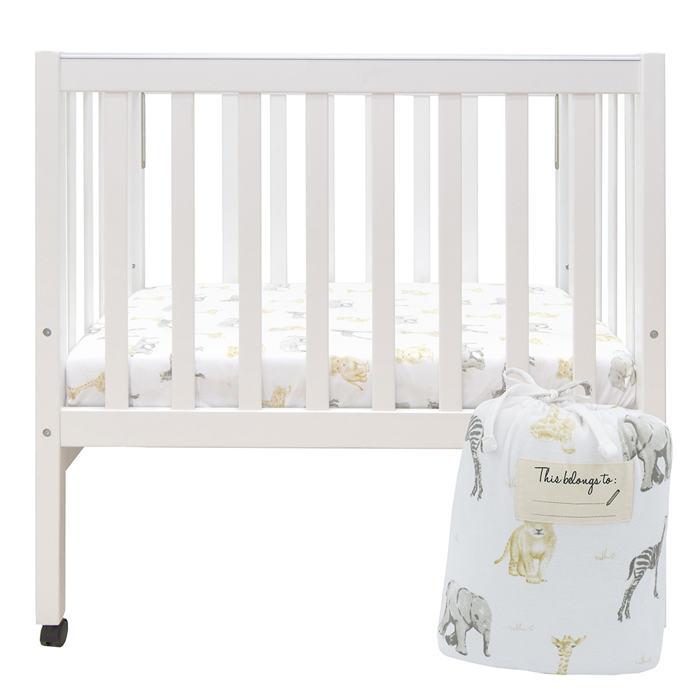 living textiles cot sheets