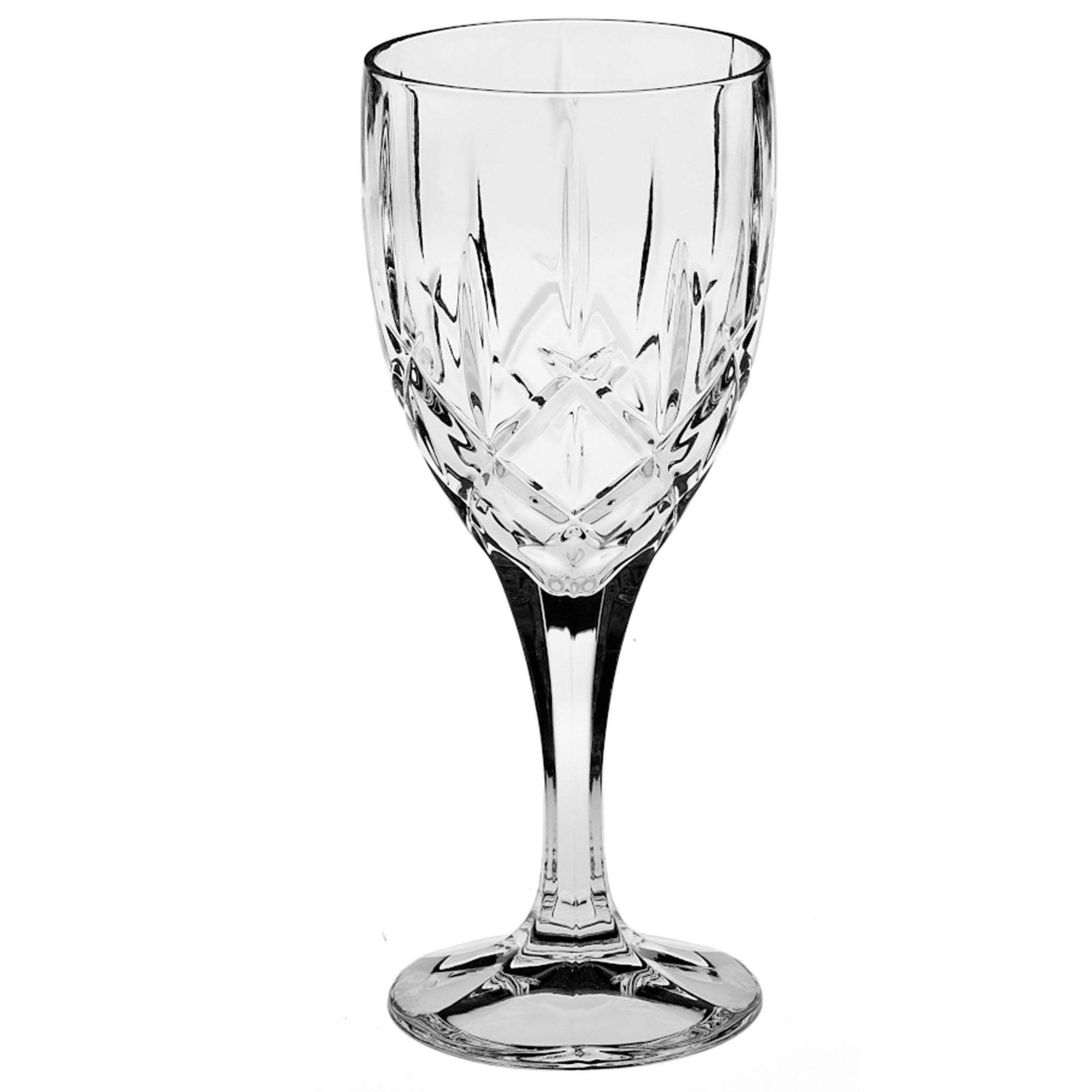 crystal goblets