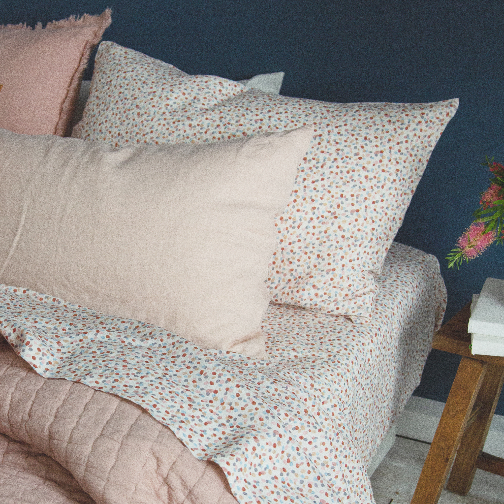 spotty pillowcases