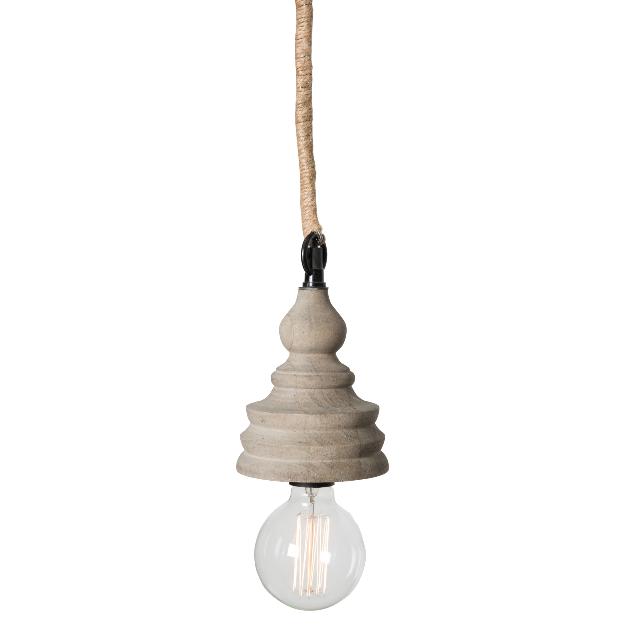 single rope pendant light