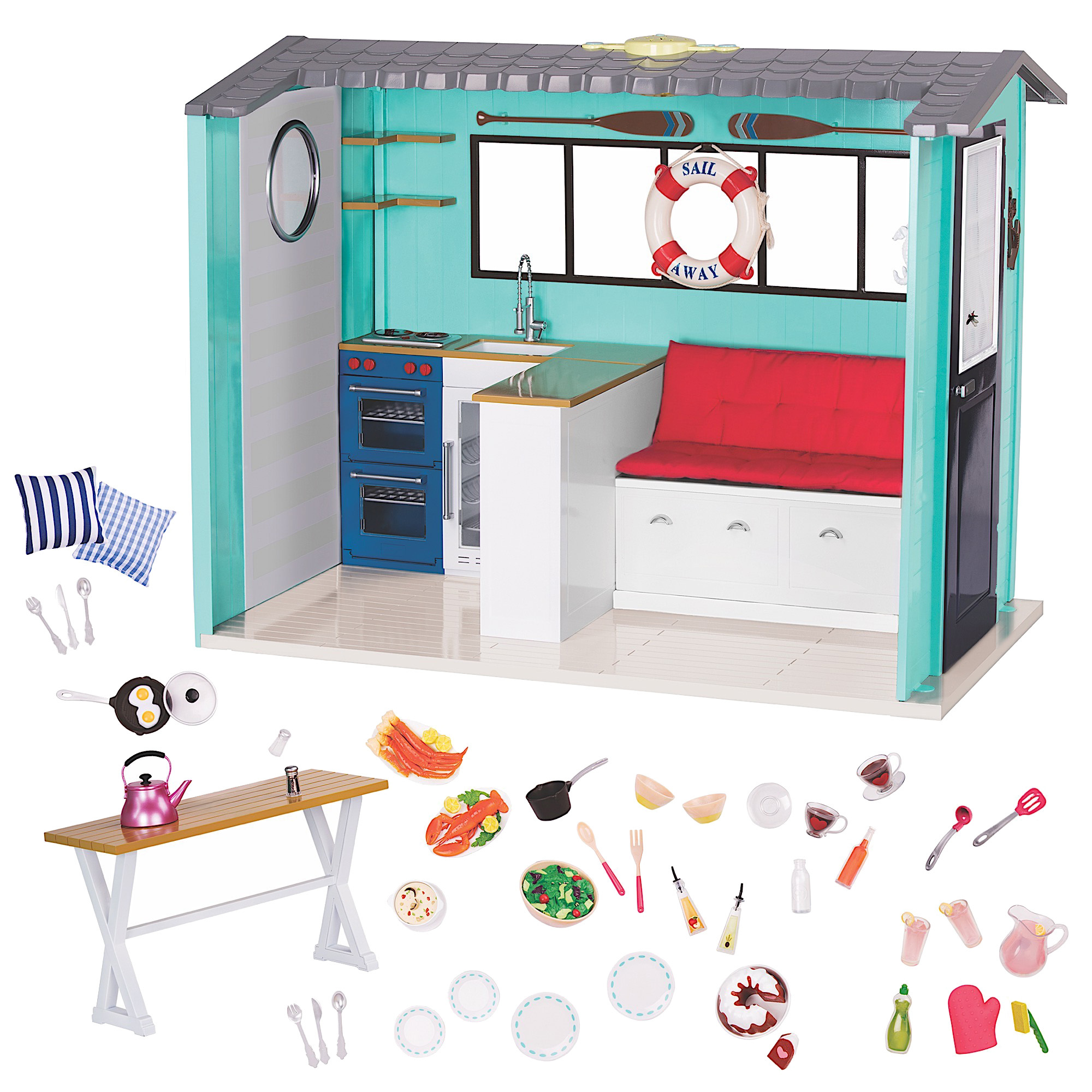 beach doll house