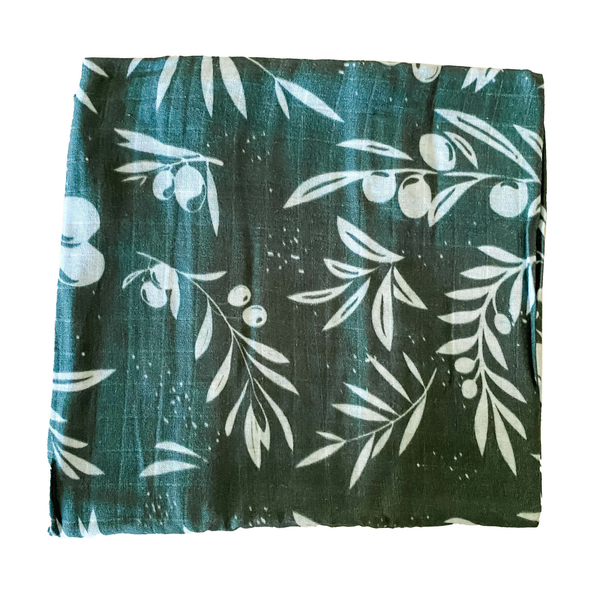 olive muslin wrap