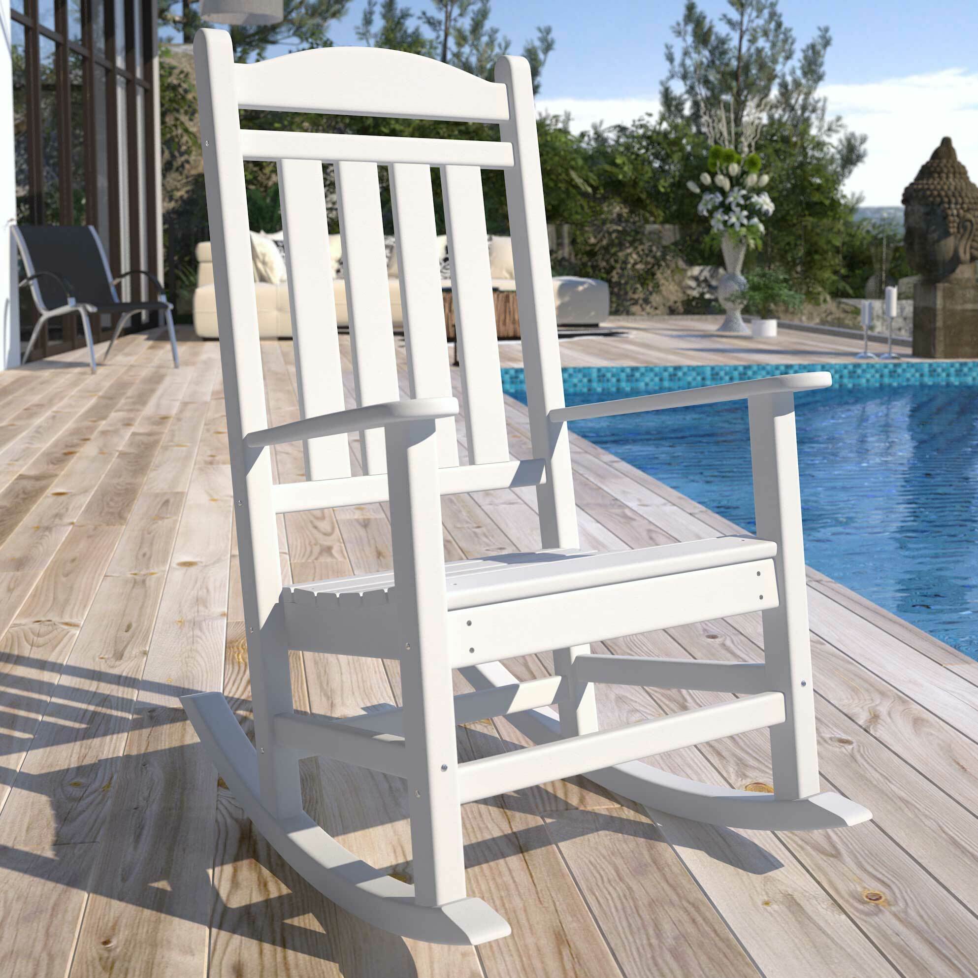 outdoor furniture with rockers