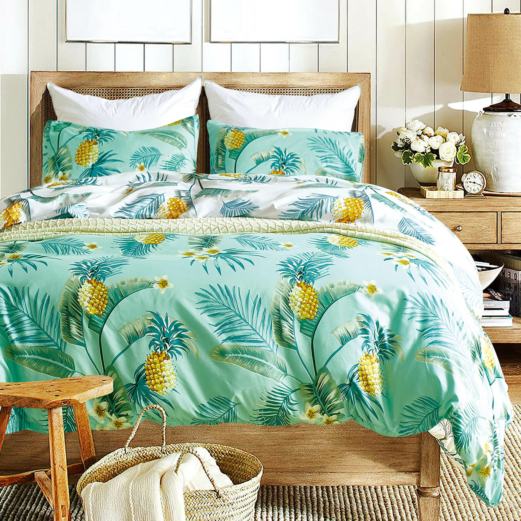 pineapple quilt cover