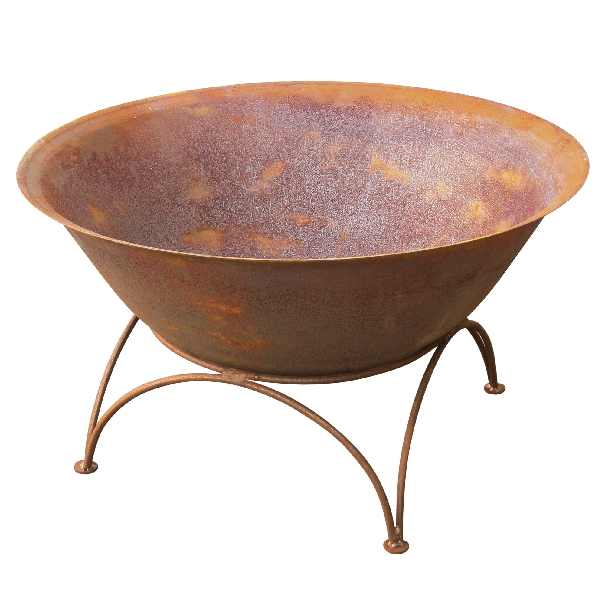 Arizona 90 Rust Fire Pit Temple Webster, Extra Large Cast Iron Fire Pit