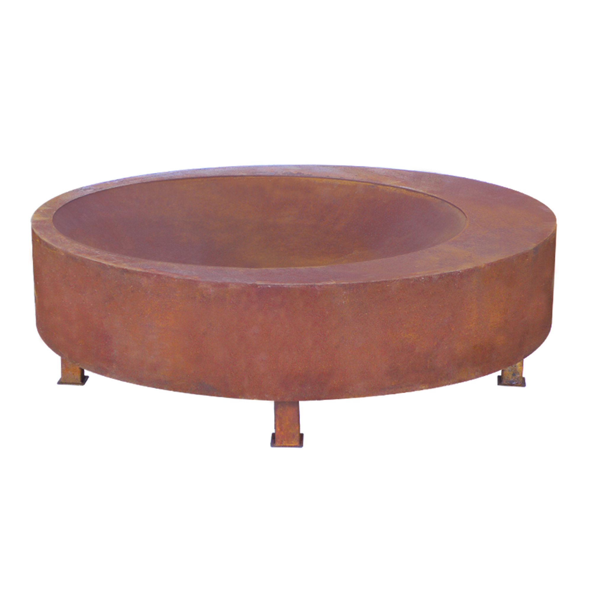 Montana 100 Rust Fire Pit Temple, Fire Pits Under $100