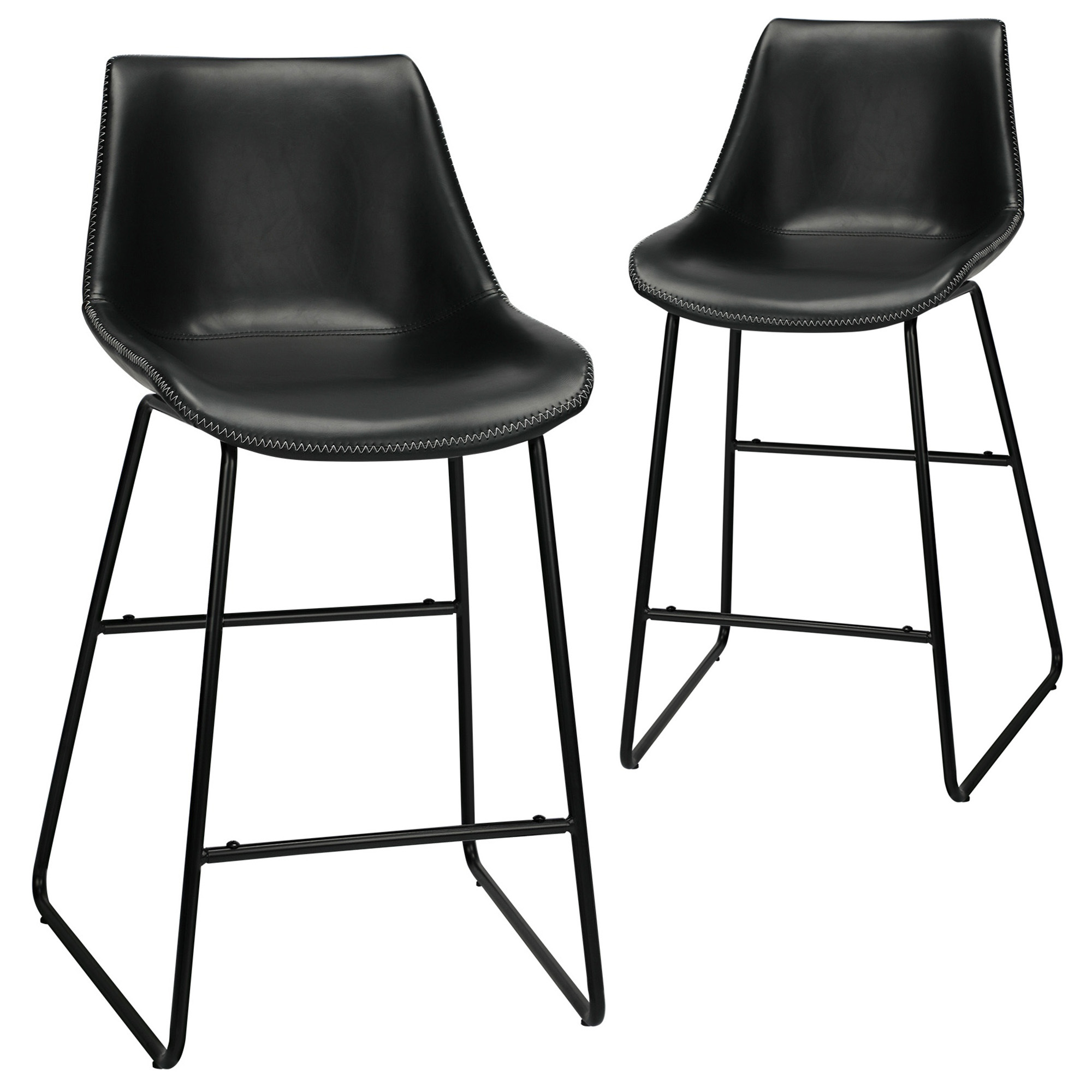 marshalls faux leather barstool