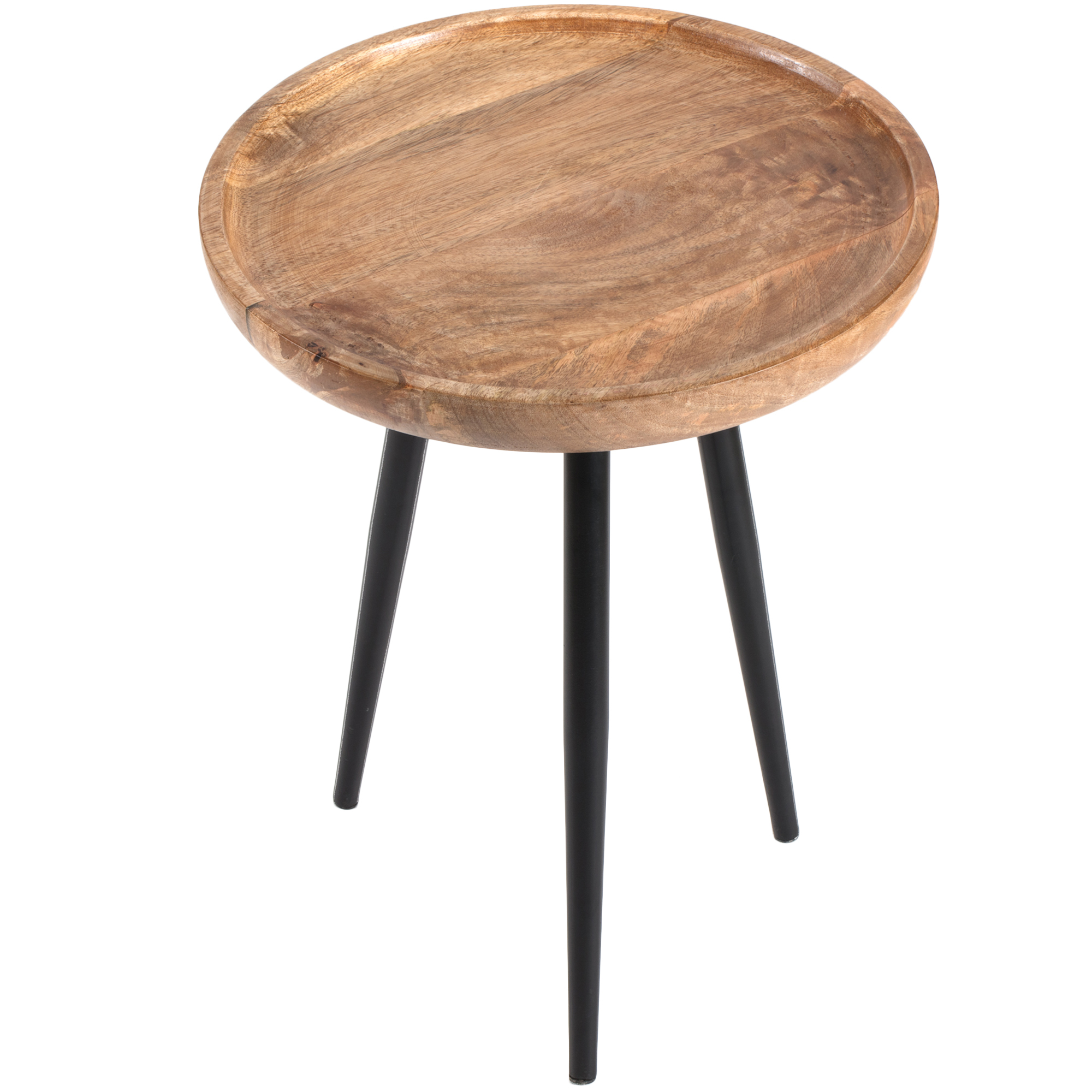 oslo round end table