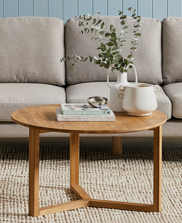 Temple Webster Olwen Oak Coffee Table, Second Hand Coffee Tables Melbourne