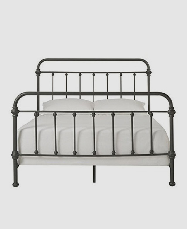 Rawson & Co Black Carter Metal Bed Frame Temple & ster