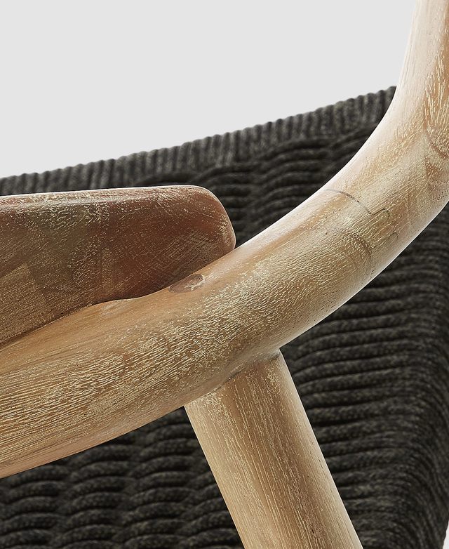 Linea Furniture Palaemon Rope Outdoor Dining Chairs Temple & ster