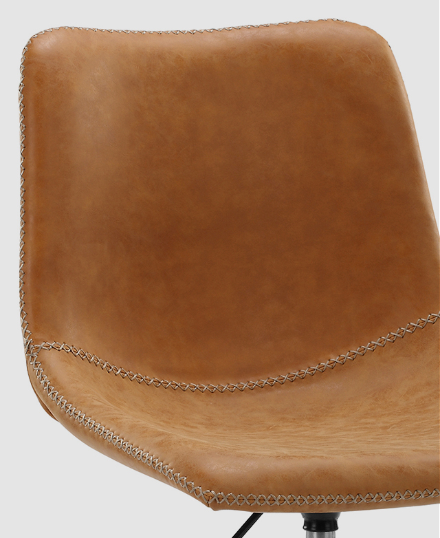 Distressed faux leather upholstery Distressed faux leather upholstery