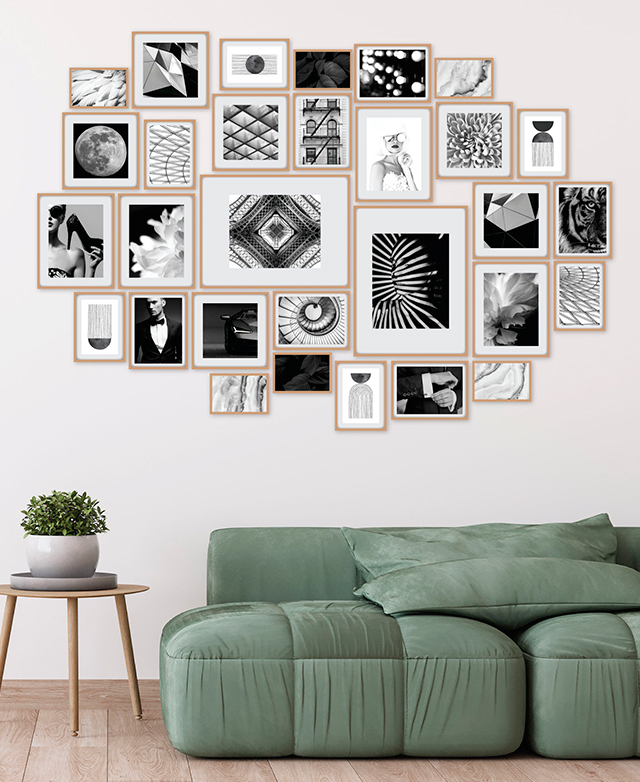 Maddison Lane 30 Piece Instant Gallery Wall Frame Set | Temple & Webster