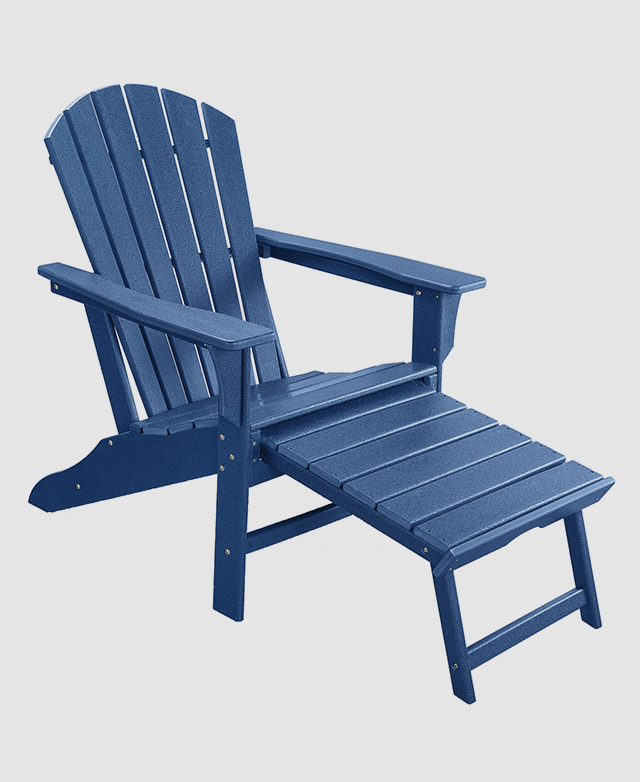 cream adirondack chairs